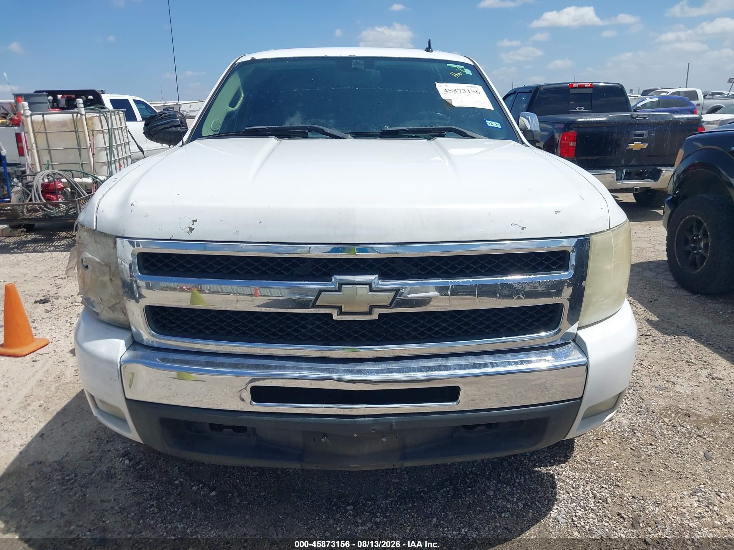 2010 Chevrolet Silverado 1500 Lt White vin: 3GCRCSE00AG157589