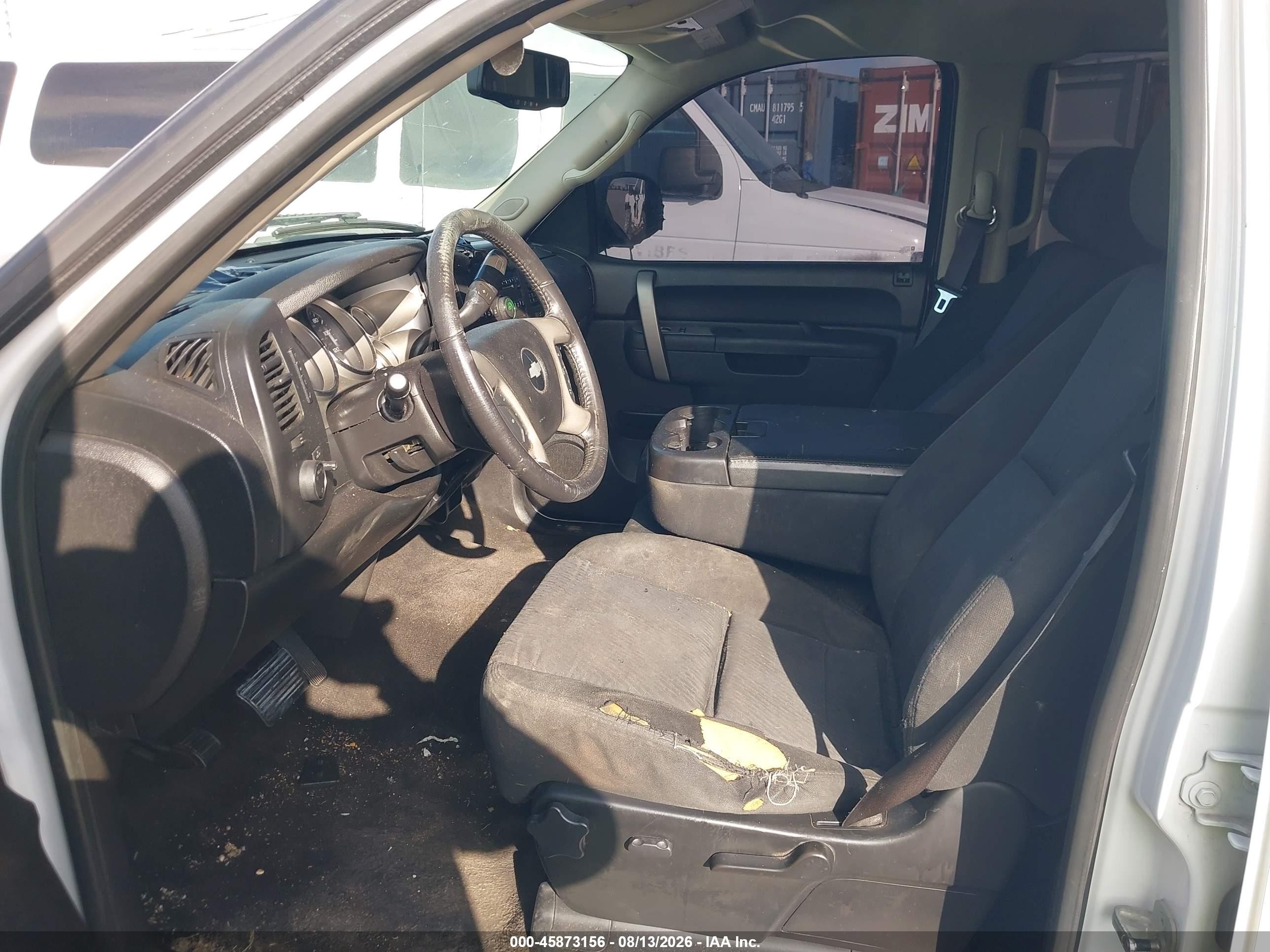 2010 Chevrolet Silverado 1500 Lt White vin: 3GCRCSE00AG157589