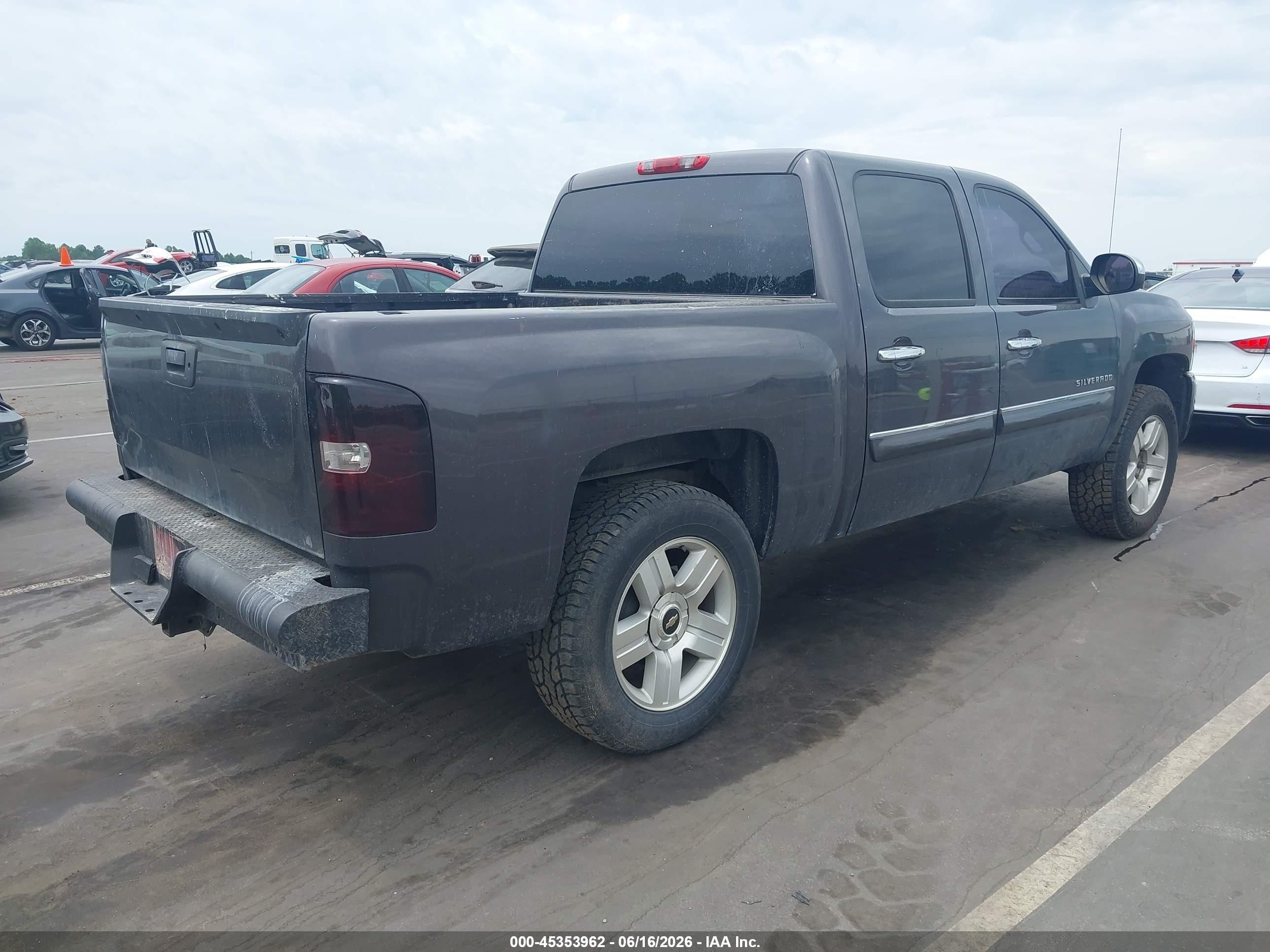 2010 Chevrolet Silverado 1500 Lt Black vin: 3GCRCSE01AG111544