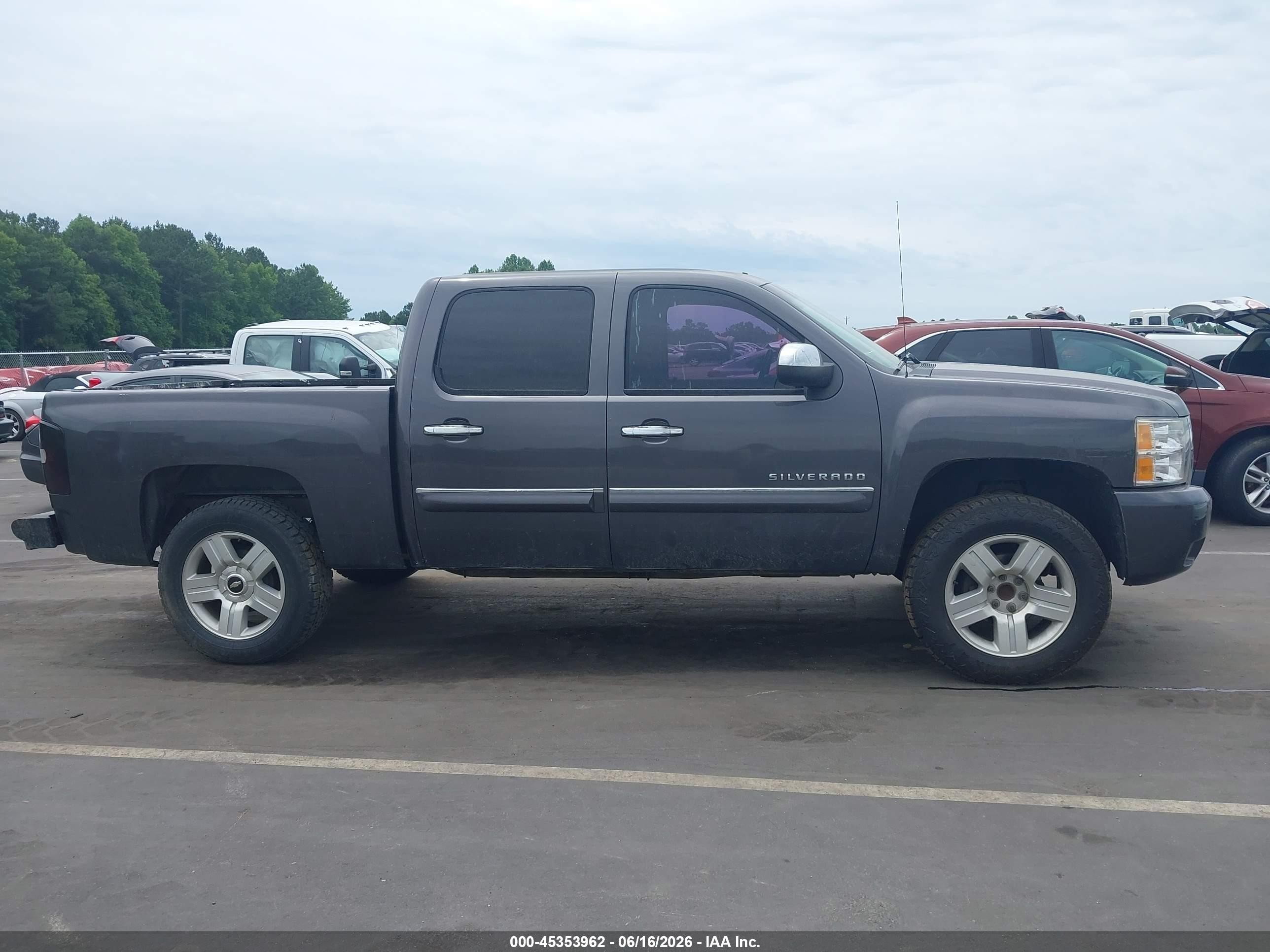 2010 Chevrolet Silverado 1500 Lt Black vin: 3GCRCSE01AG111544