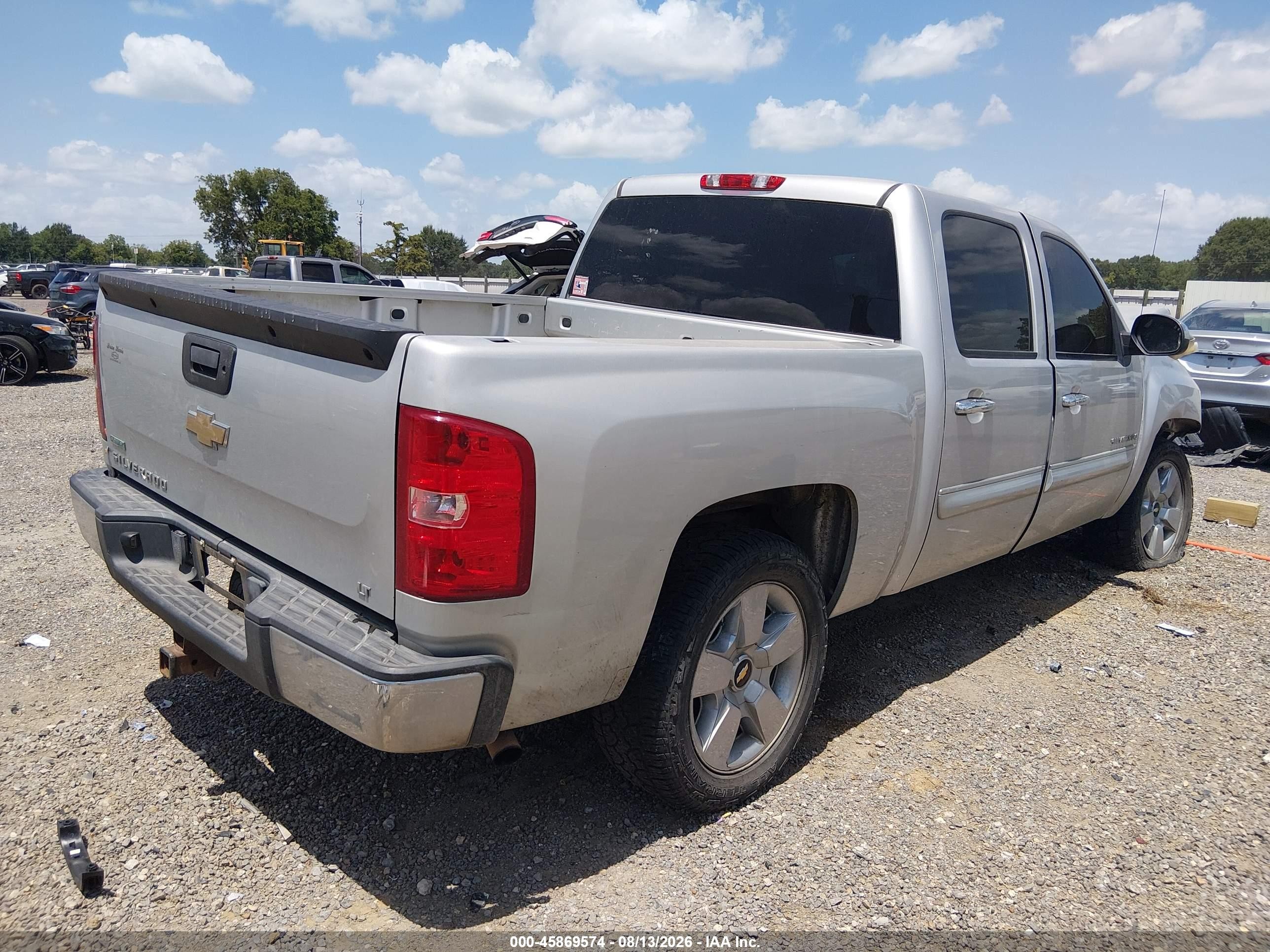 2010 Chevrolet Silverado 1500 Lt Silver vin: 3GCRCSE01AG120356