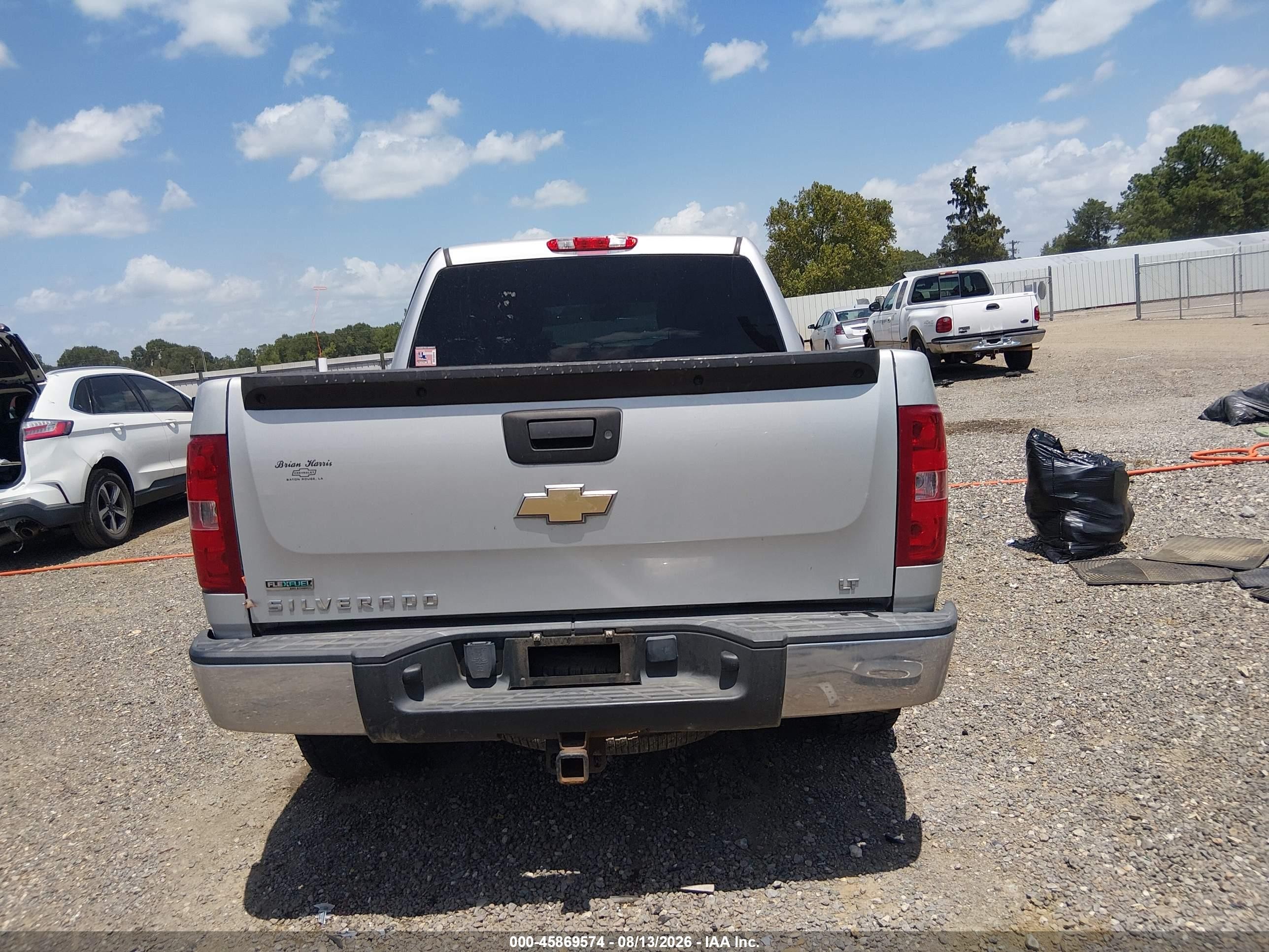 2010 Chevrolet Silverado 1500 Lt Silver vin: 3GCRCSE01AG120356