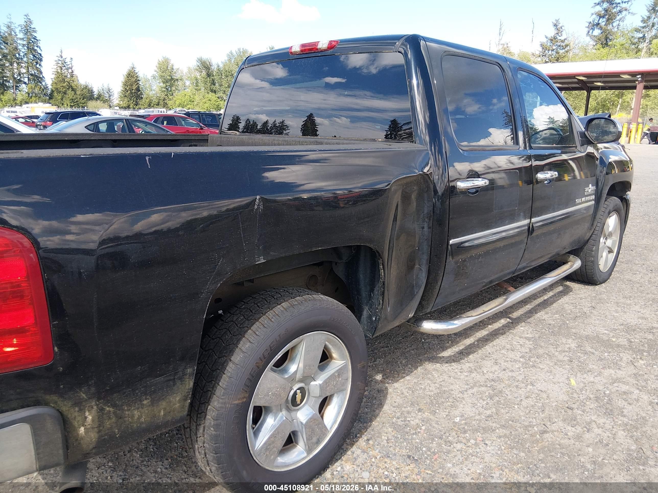 2010 Chevrolet Silverado 1500 Lt Black vin: 3GCRCSE01AG165488
