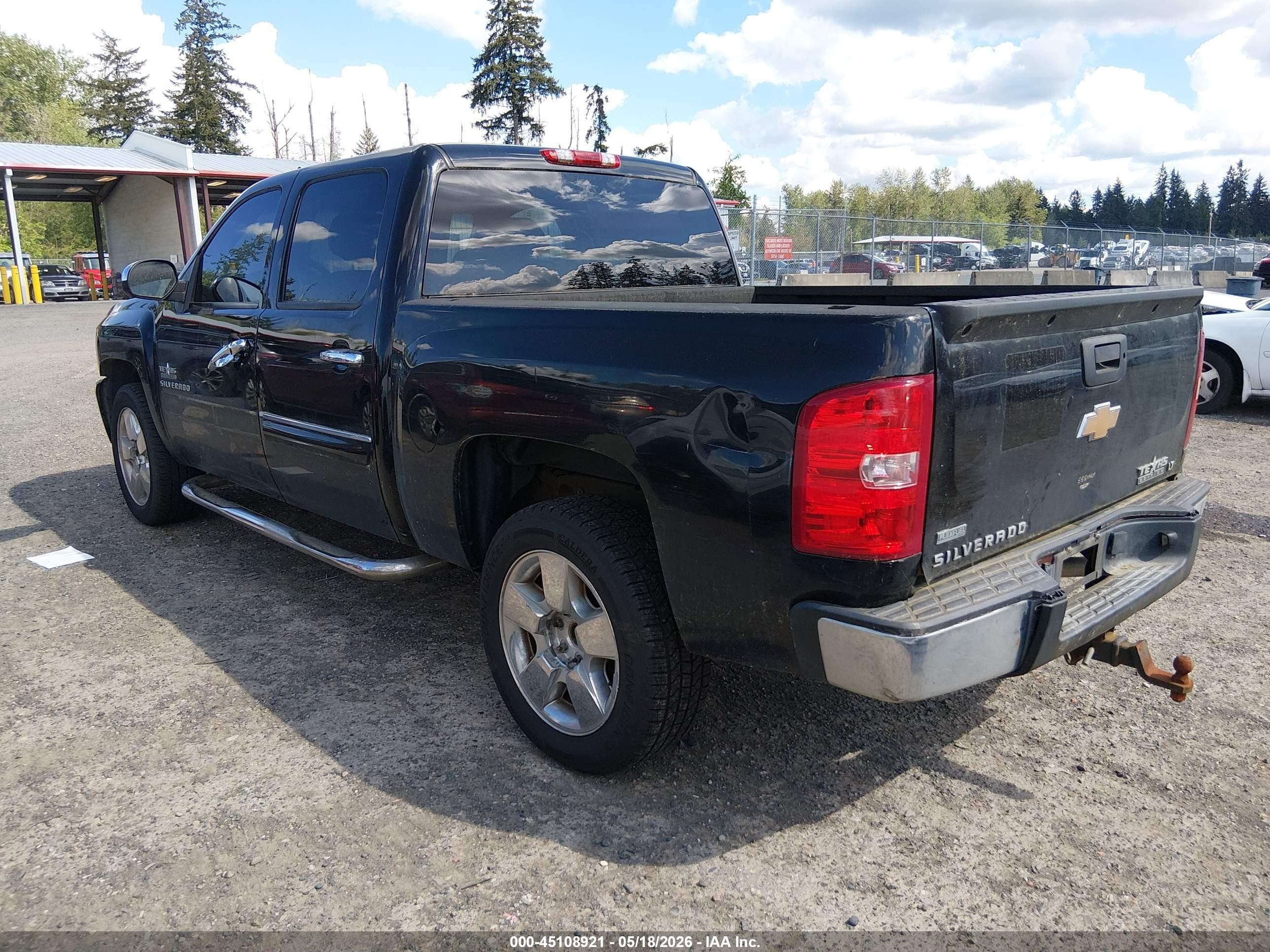 2010 Chevrolet Silverado 1500 Lt Black vin: 3GCRCSE01AG165488
