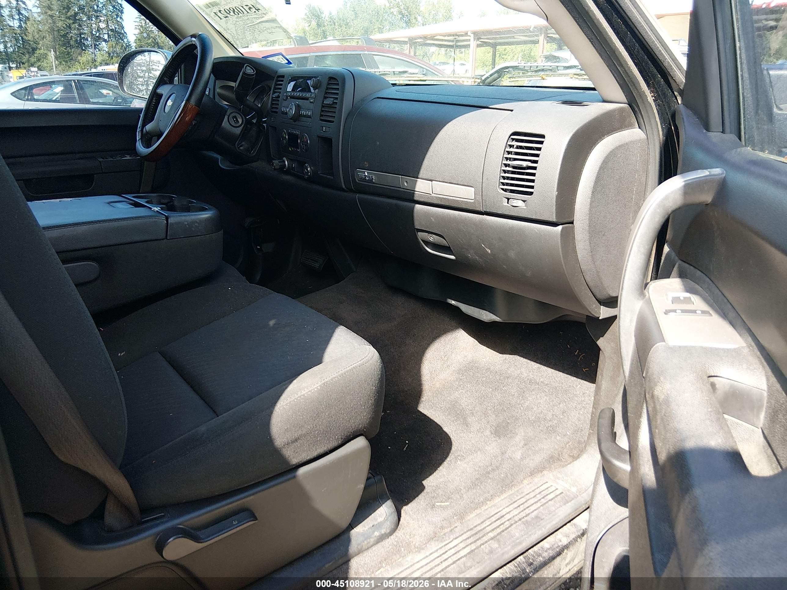 2010 Chevrolet Silverado 1500 Lt Black vin: 3GCRCSE01AG165488