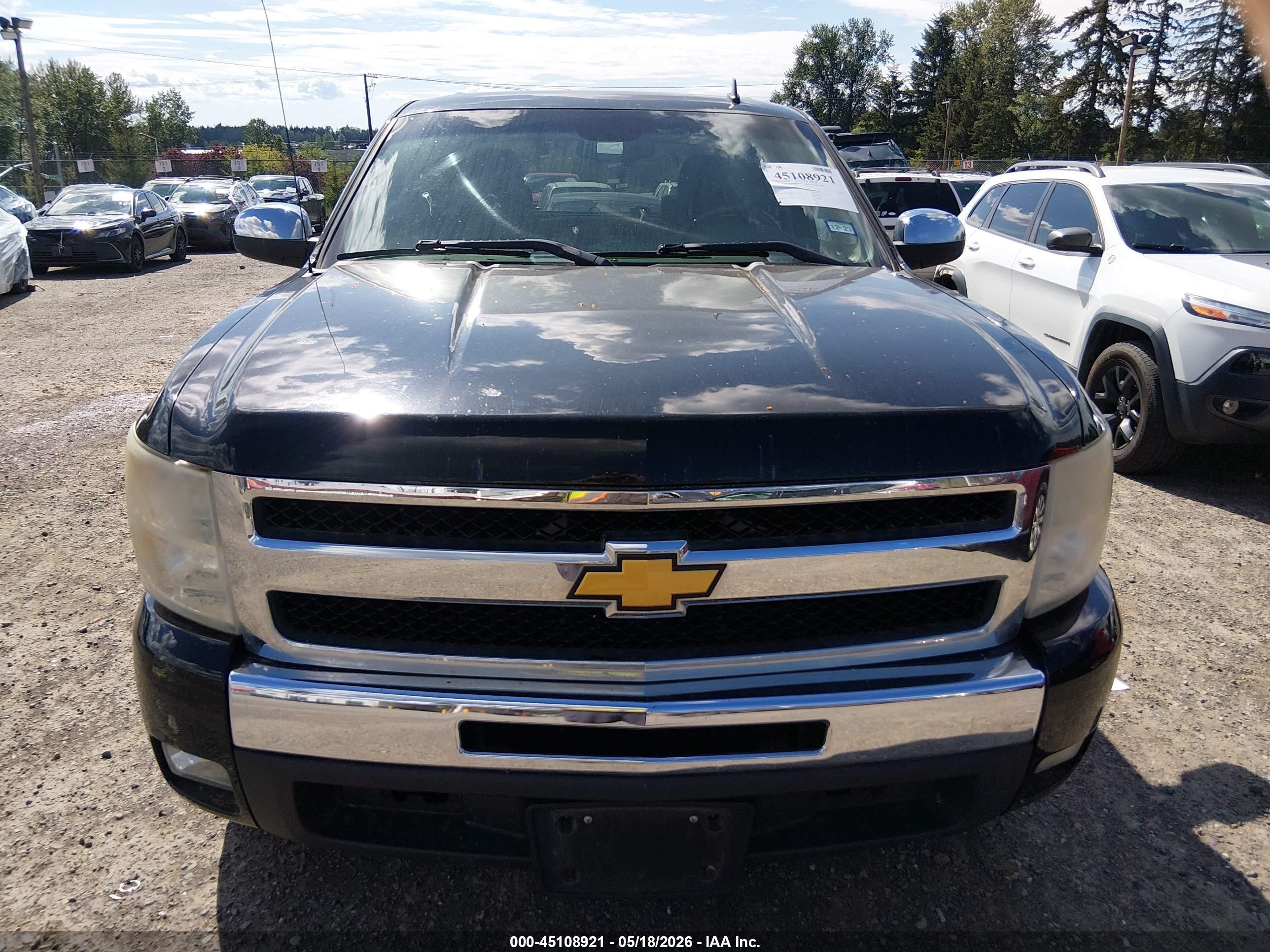 2010 Chevrolet Silverado 1500 Lt Black vin: 3GCRCSE01AG165488