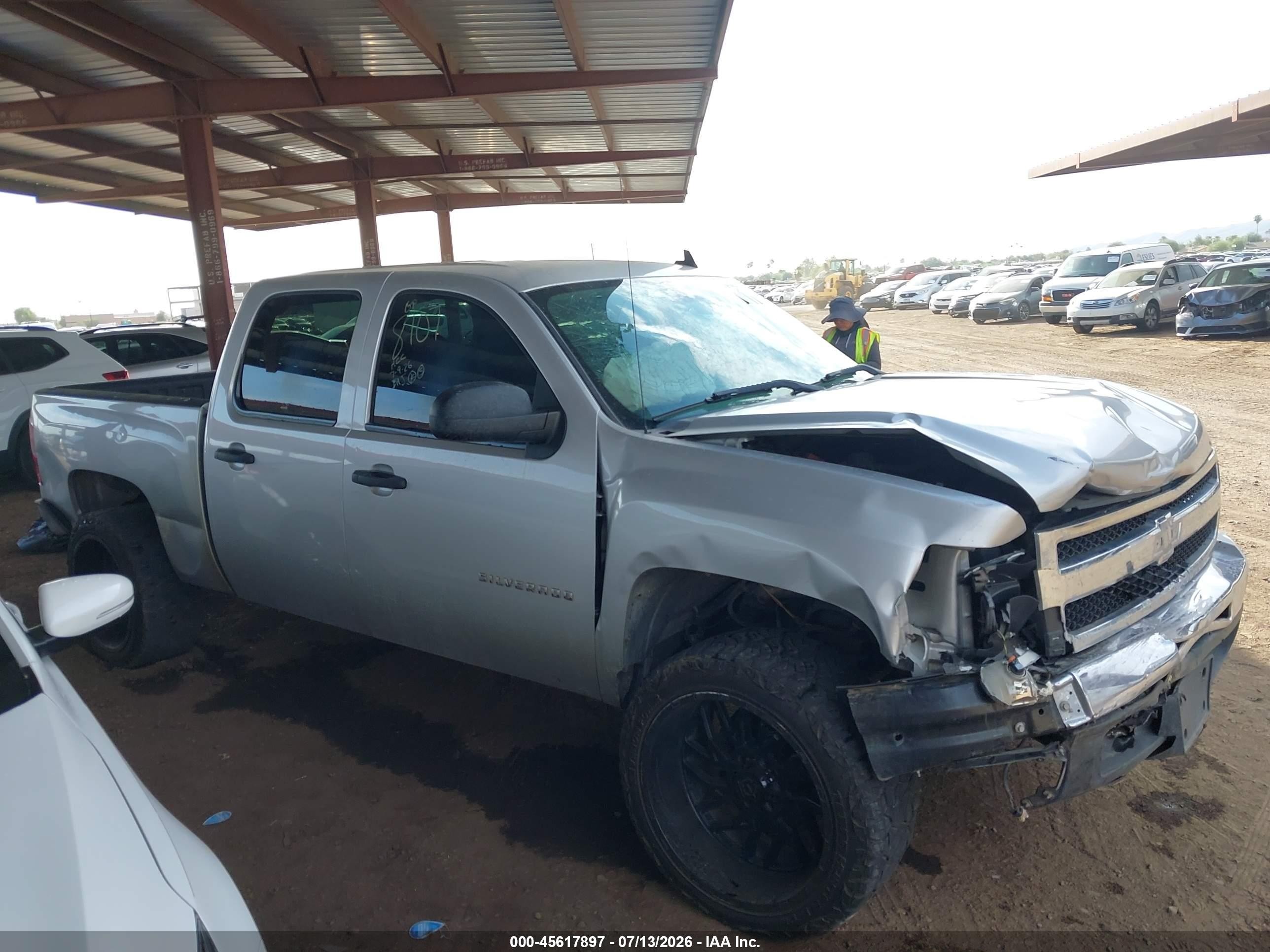 2010 Chevrolet Silverado 1500 Lt Silver vin: 3GCRCSE02AG301272