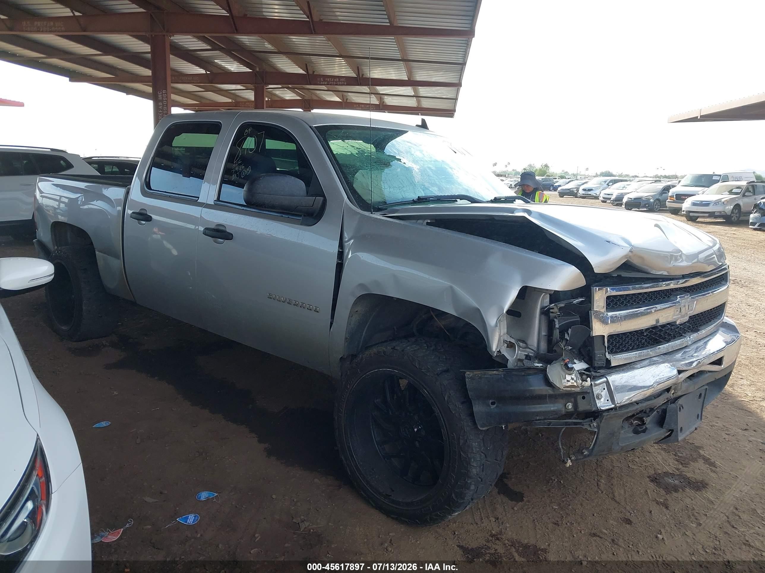 2010 Chevrolet Silverado 1500 Lt Silver vin: 3GCRCSE02AG301272