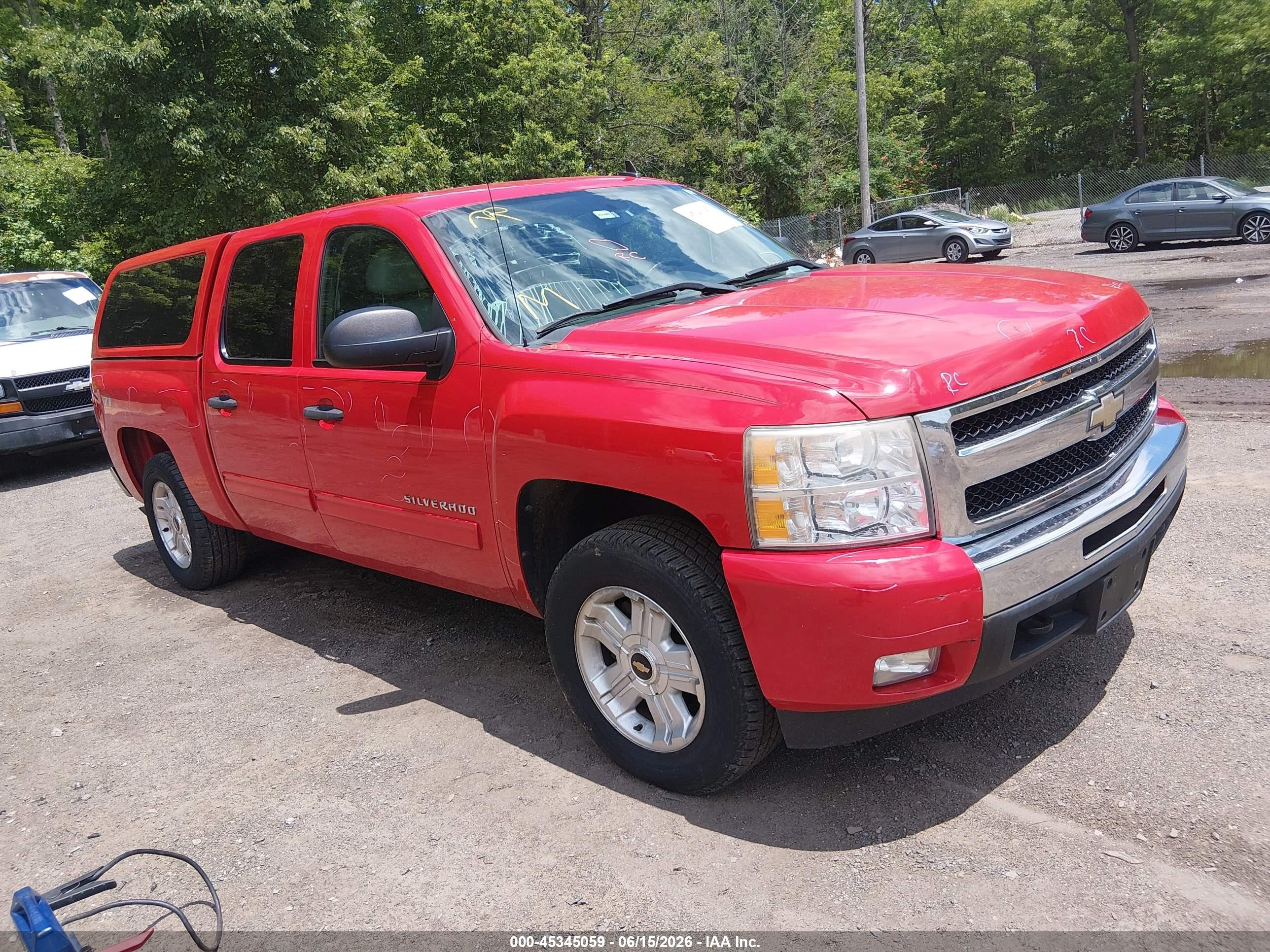 2010 Chevrolet Silverado 1500 Lt Red vin: 3GCRCSE03AG115157