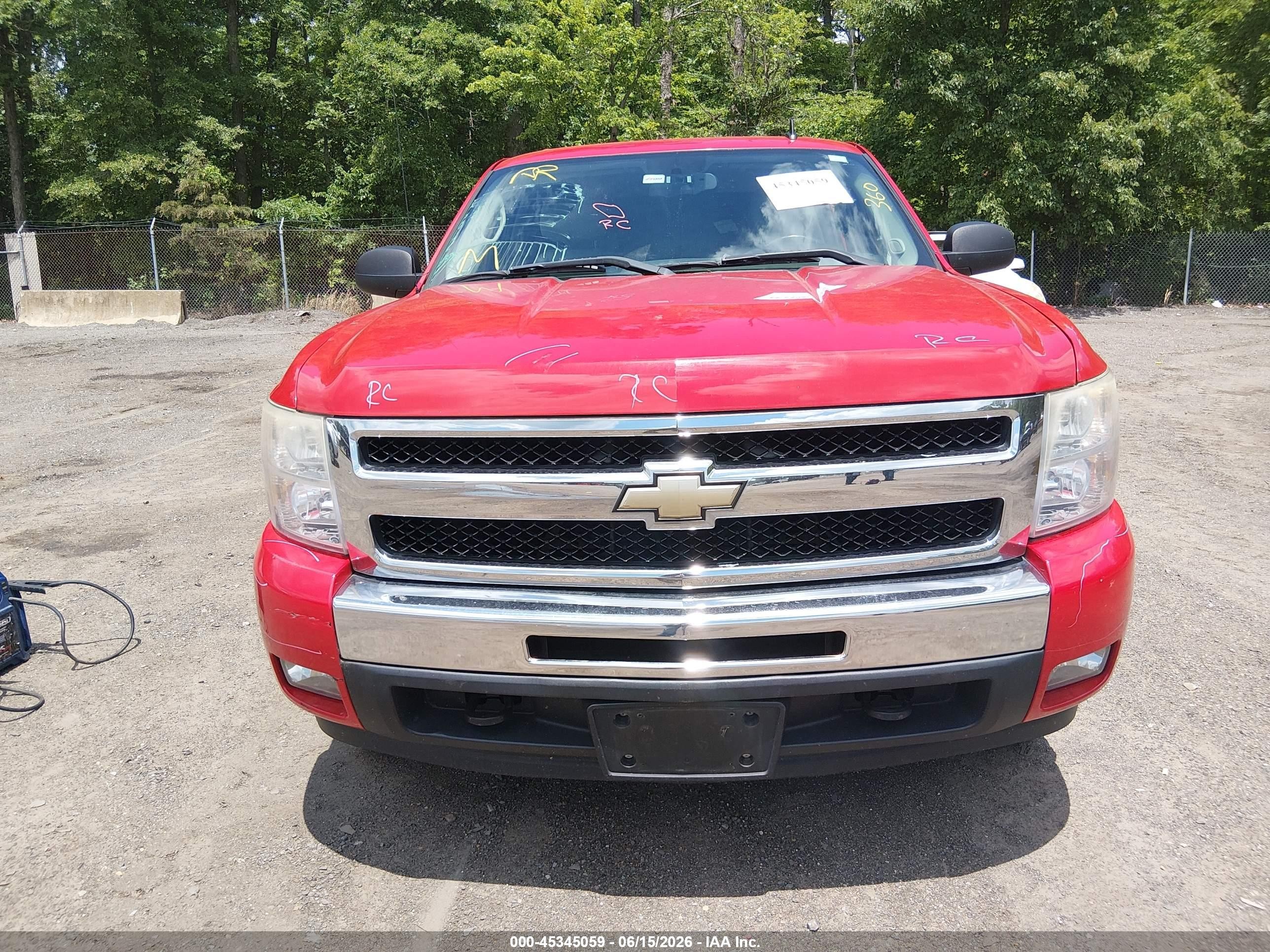 2010 Chevrolet Silverado 1500 Lt Red vin: 3GCRCSE03AG115157