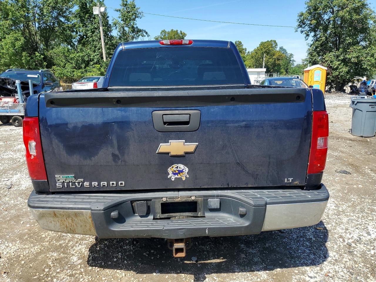 2010 Chevrolet Silverado C1500 Lt Blue vin: 3GCRCSE03AG121735