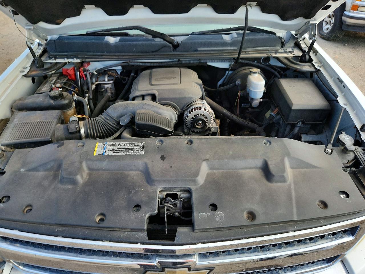 2010 Chevrolet Silverado C1500 Lt White vin: 3GCRCSE03AG216280