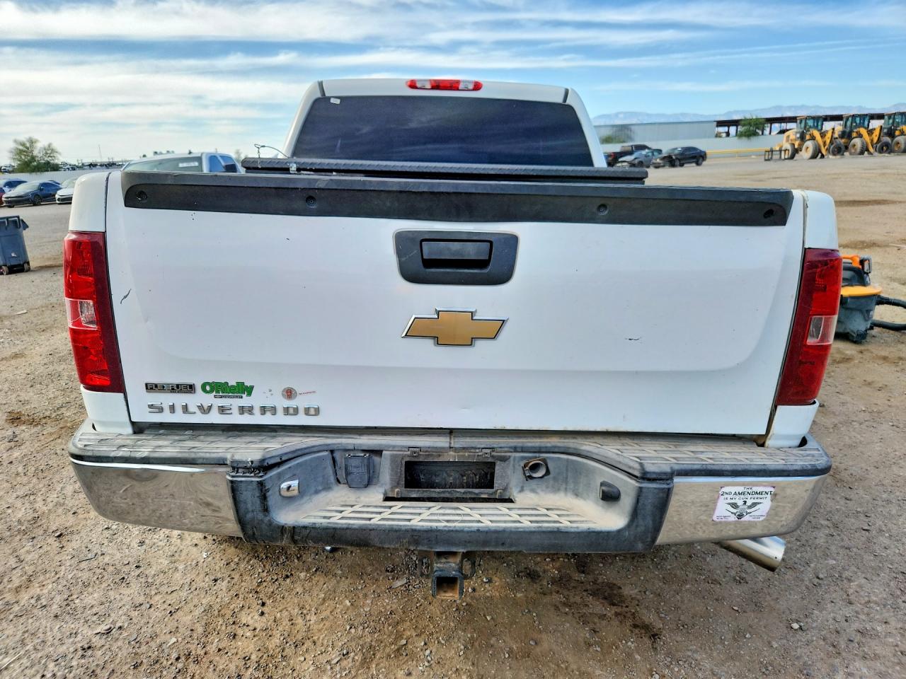 2010 Chevrolet Silverado C1500 Lt White vin: 3GCRCSE03AG216280