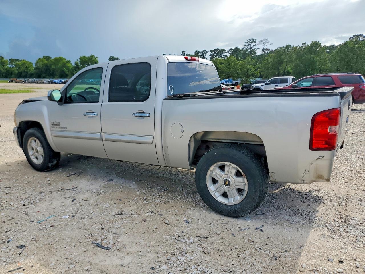 2010 Chevrolet Silverado C1500 Lt Silver vin: 3GCRCSE03AG223083