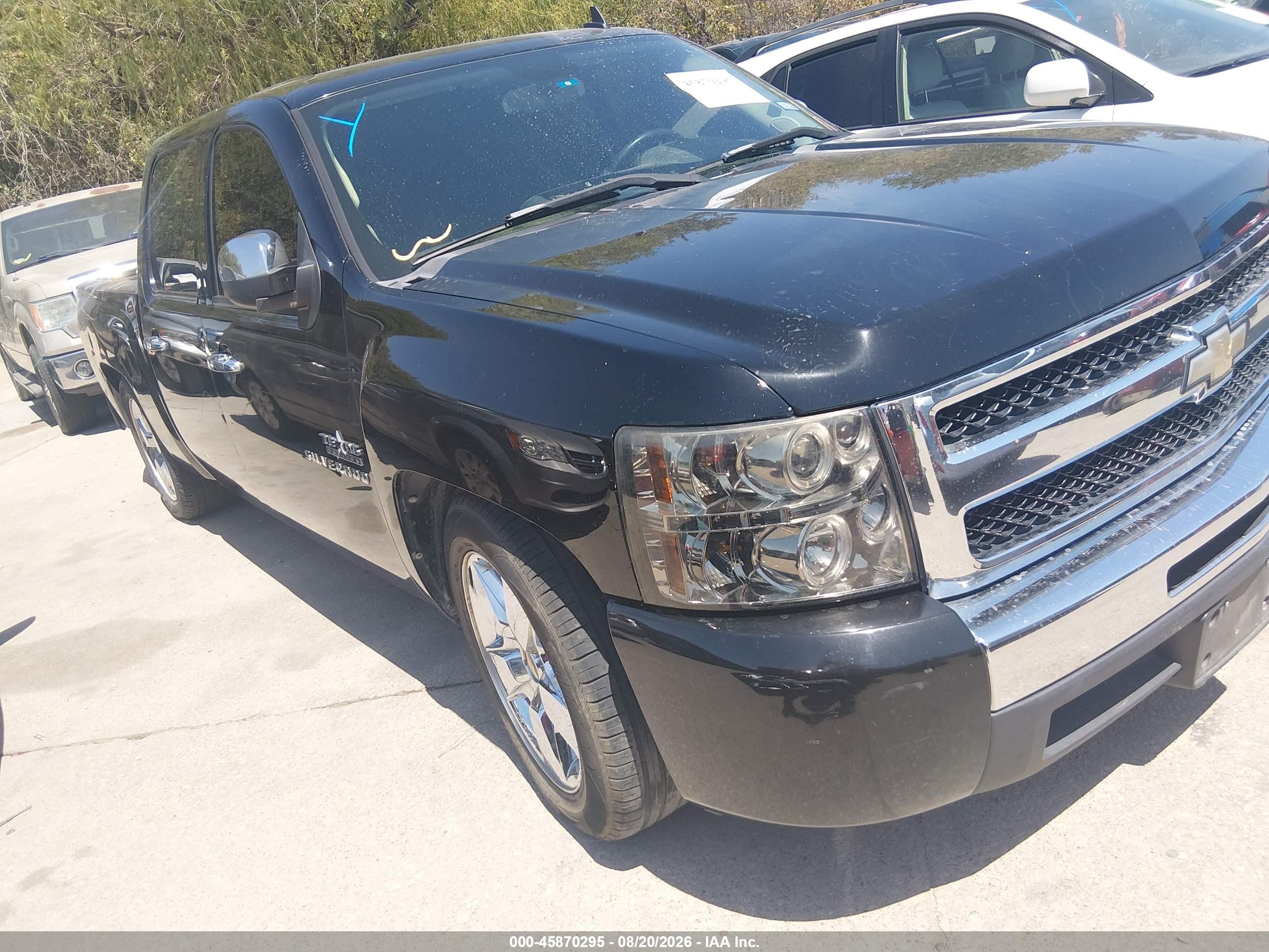 2010 Chevrolet Silverado 1500 Lt Black vin: 3GCRCSE03AG224315