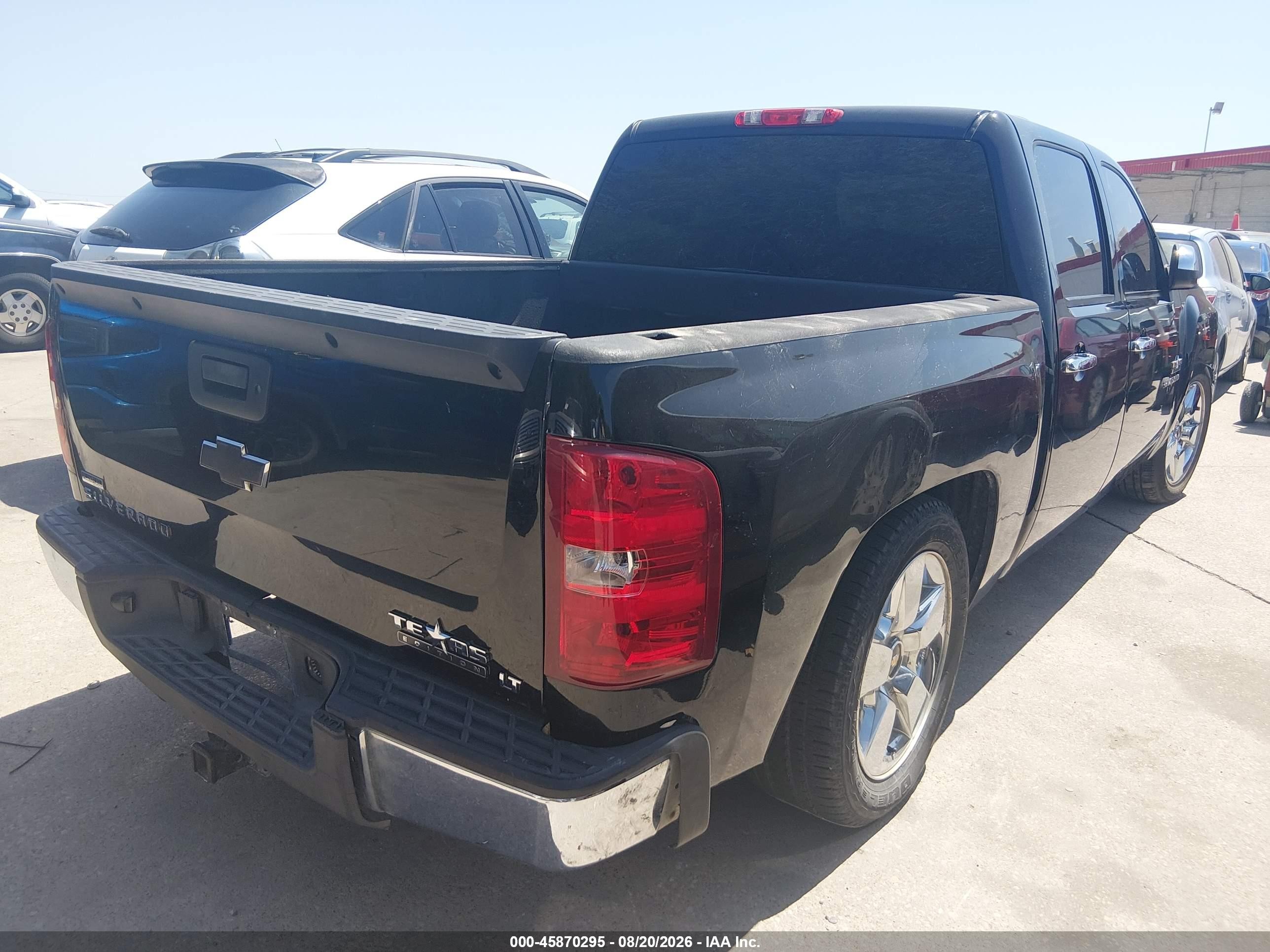 2010 Chevrolet Silverado 1500 Lt Black vin: 3GCRCSE03AG224315