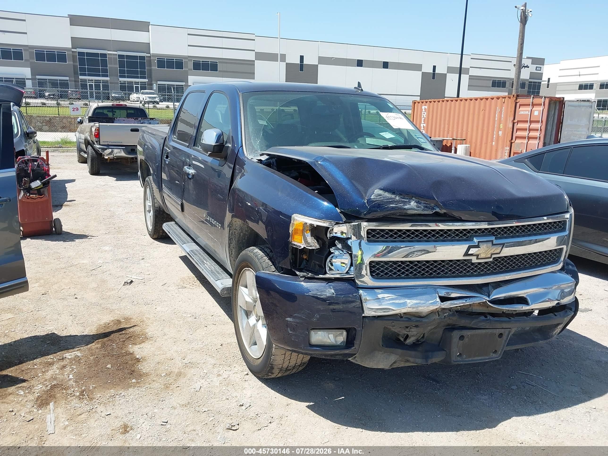 2010 Chevrolet Silverado 1500 Lt Синий vin: 3GCRCSE03AG273448