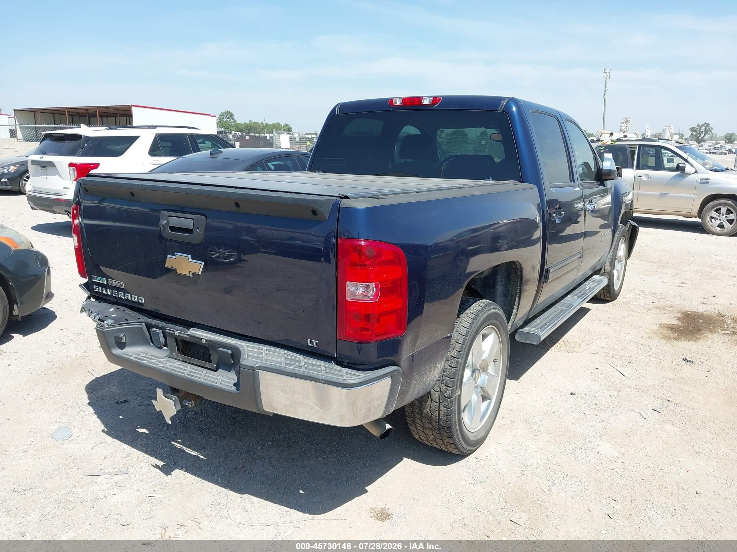 2010 Chevrolet Silverado 1500 Lt Синий vin: 3GCRCSE03AG273448
