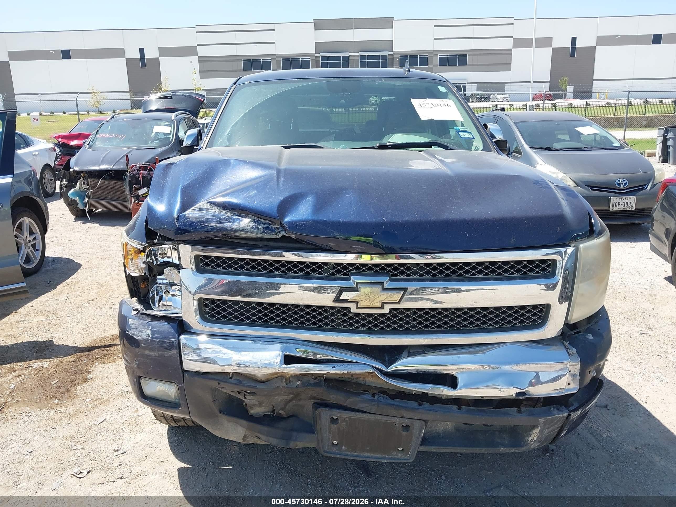 2010 Chevrolet Silverado 1500 Lt Синий vin: 3GCRCSE03AG273448