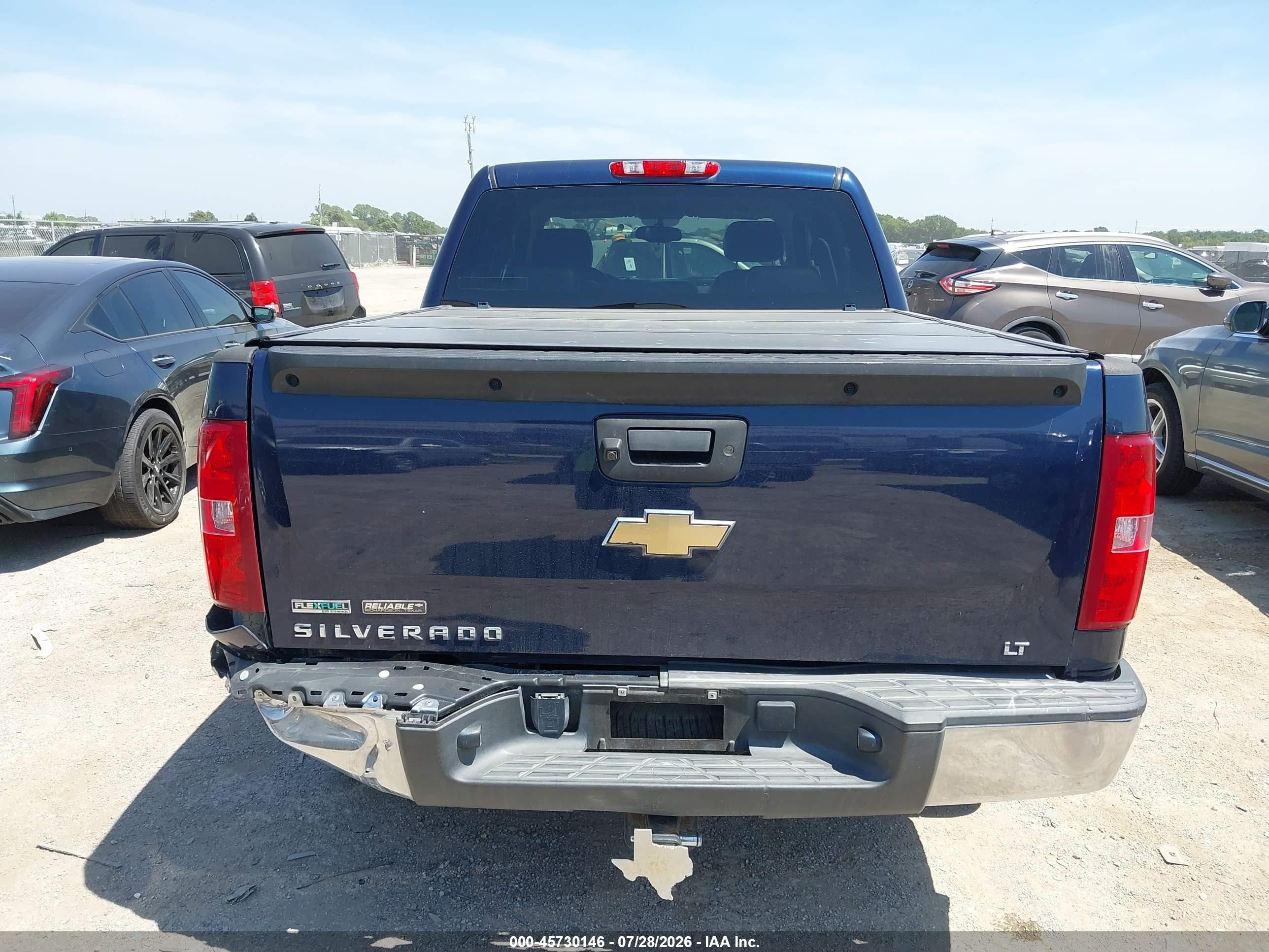 2010 Chevrolet Silverado 1500 Lt Синий vin: 3GCRCSE03AG273448
