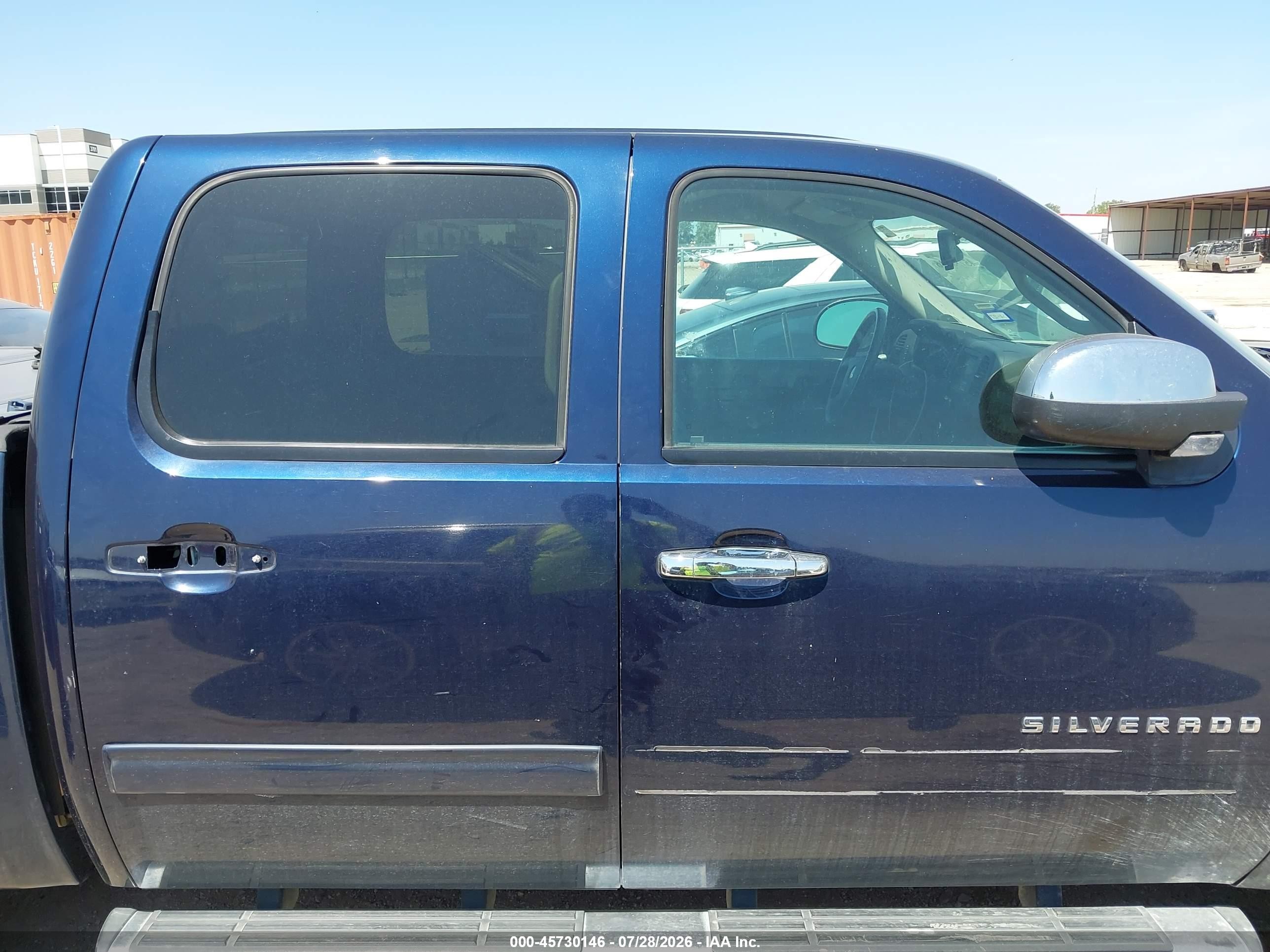 2010 Chevrolet Silverado 1500 Lt Синий vin: 3GCRCSE03AG273448