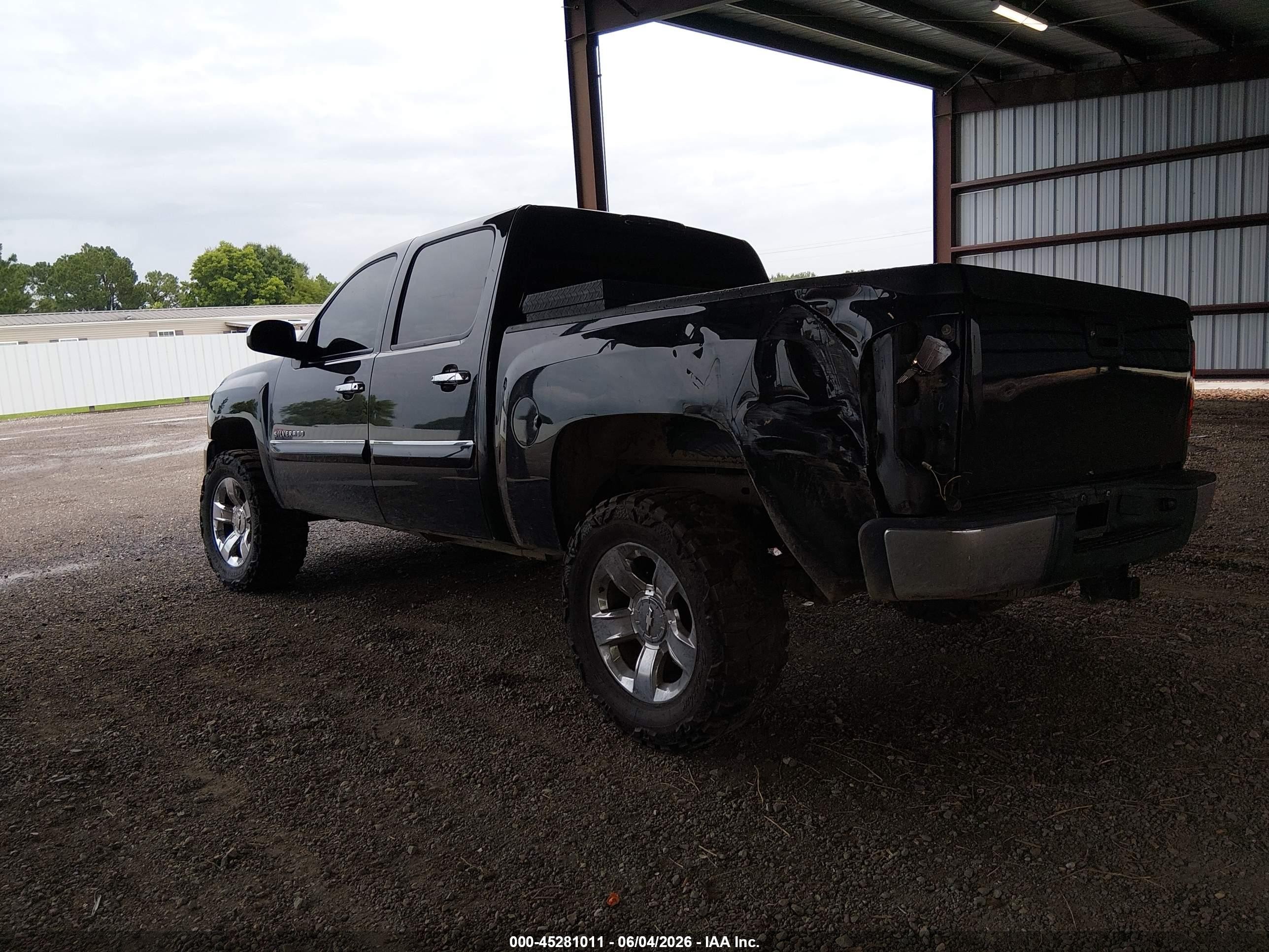 2010 Chevrolet Silverado 1500 Lt Black vin: 3GCRCSE03AG280707