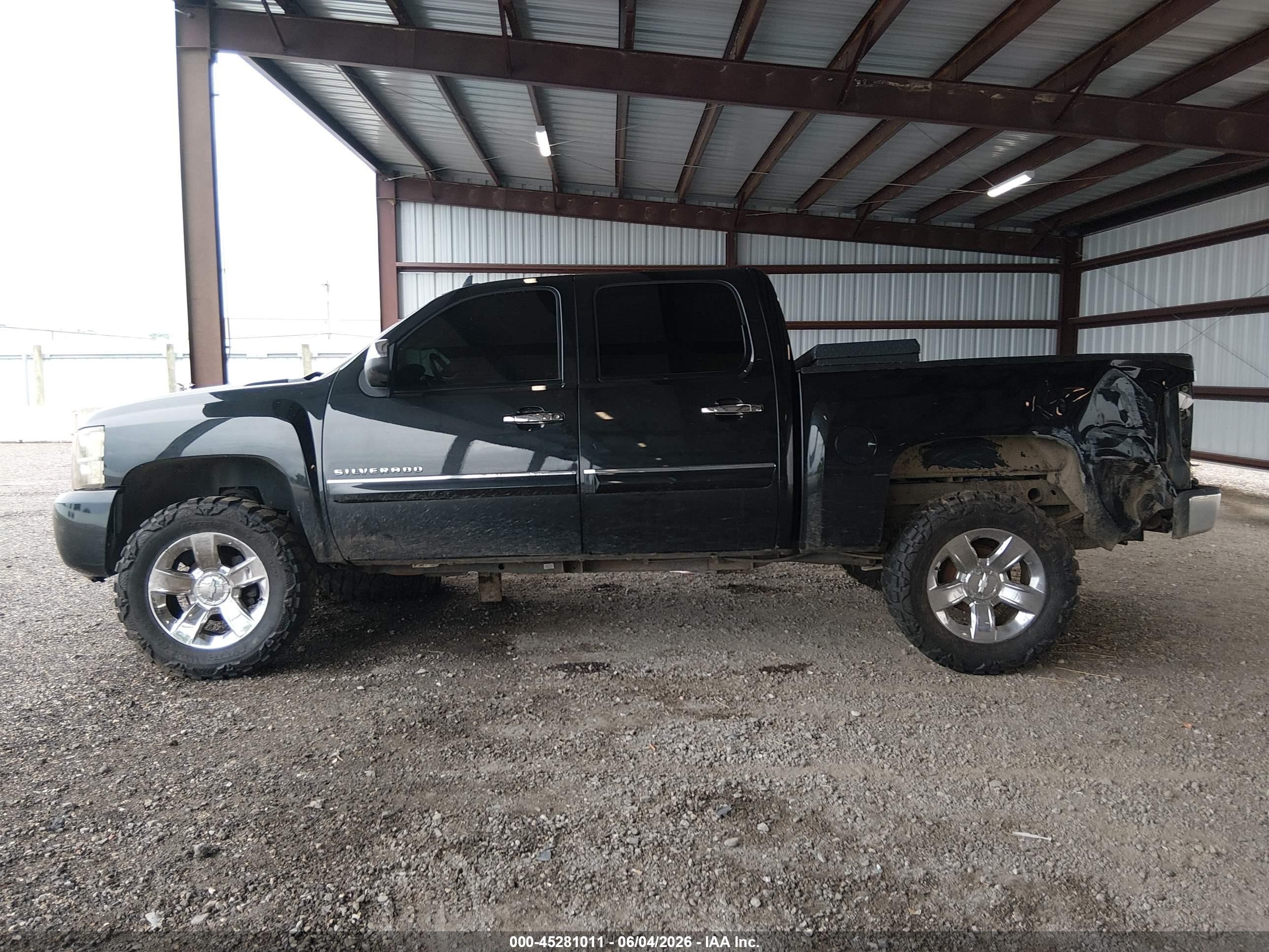 2010 Chevrolet Silverado 1500 Lt Black vin: 3GCRCSE03AG280707