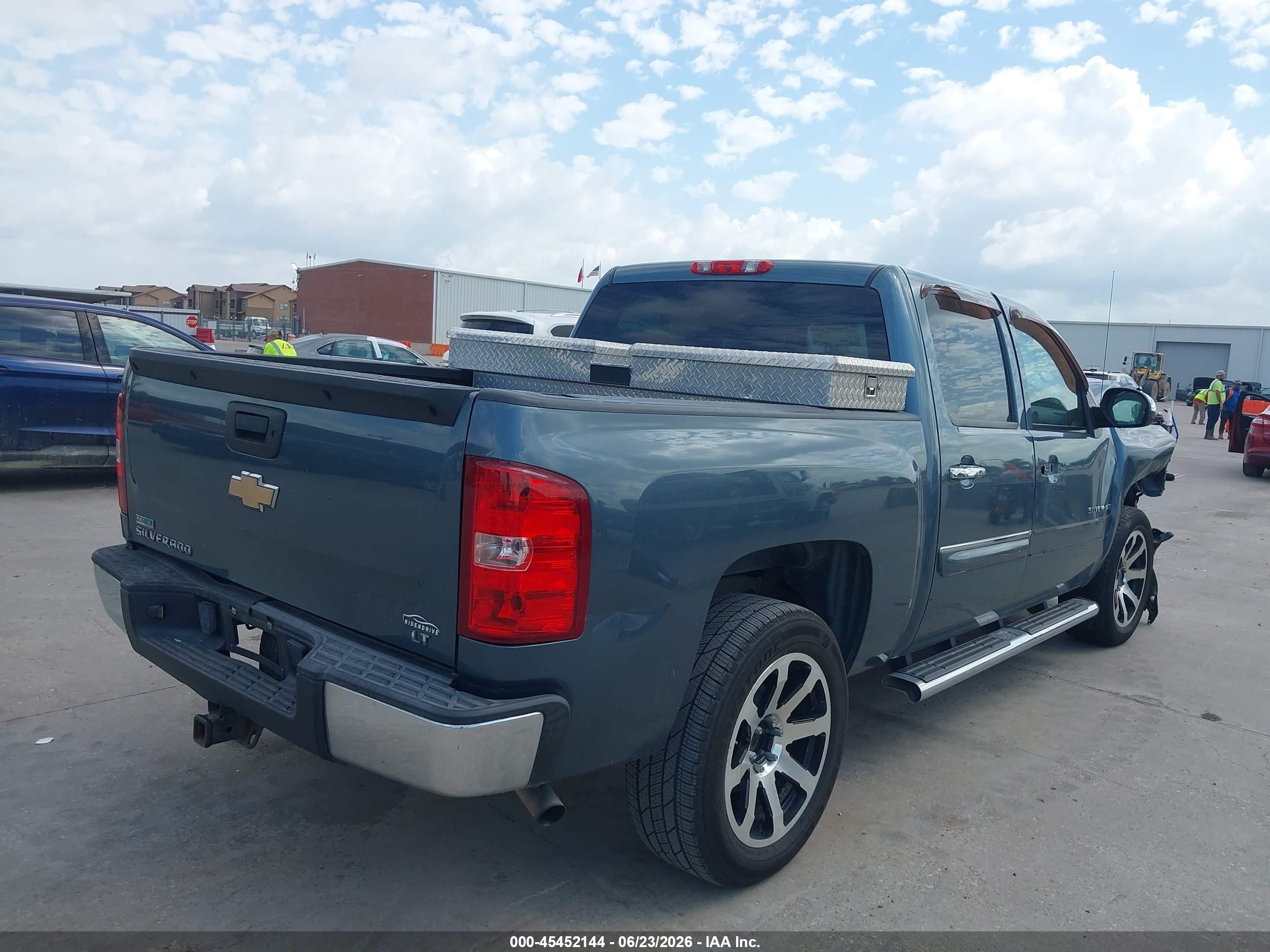 2010 Chevrolet Silverado 1500 Lt Blue vin: 3GCRCSE04AG223769