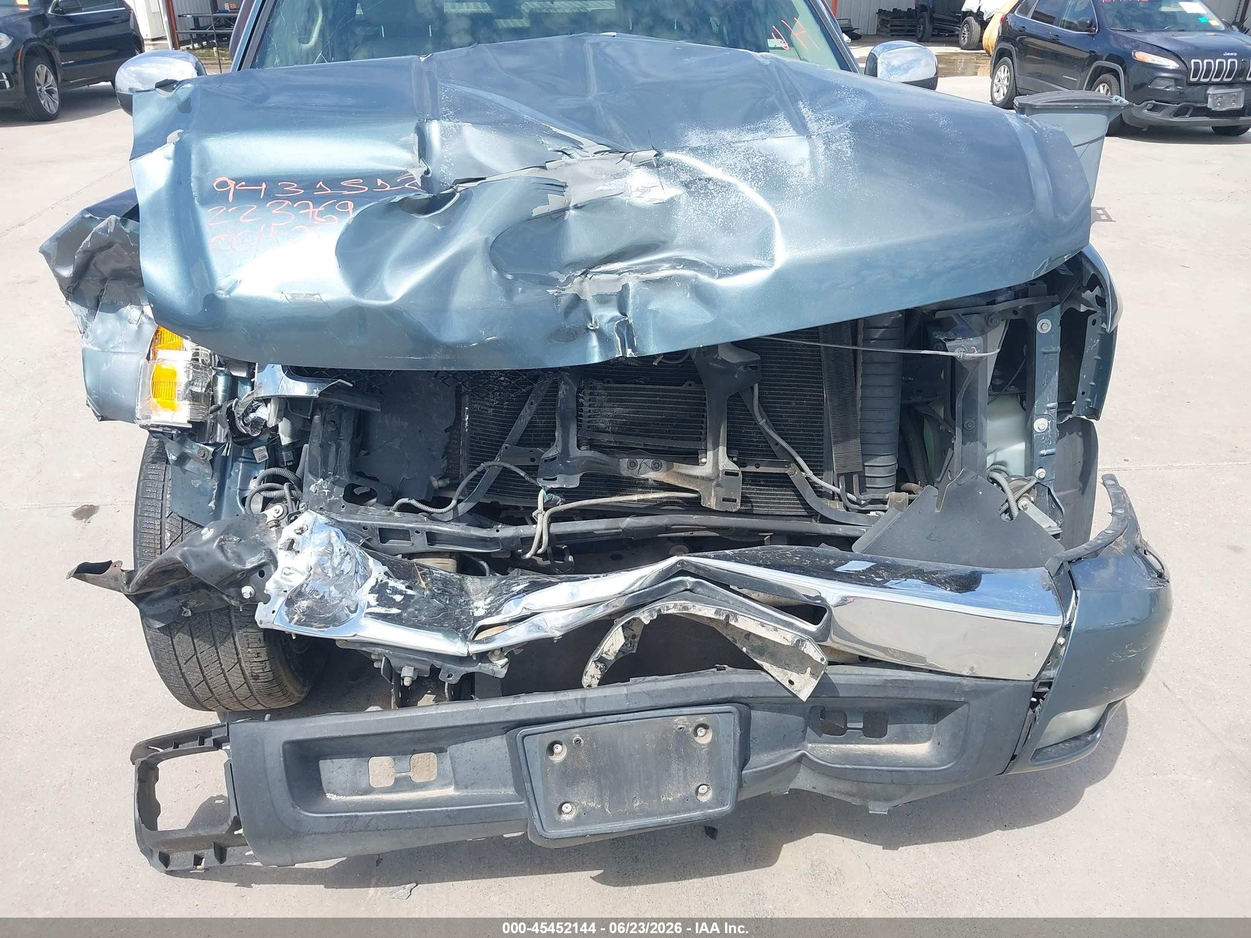 2010 Chevrolet Silverado 1500 Lt Blue vin: 3GCRCSE04AG223769