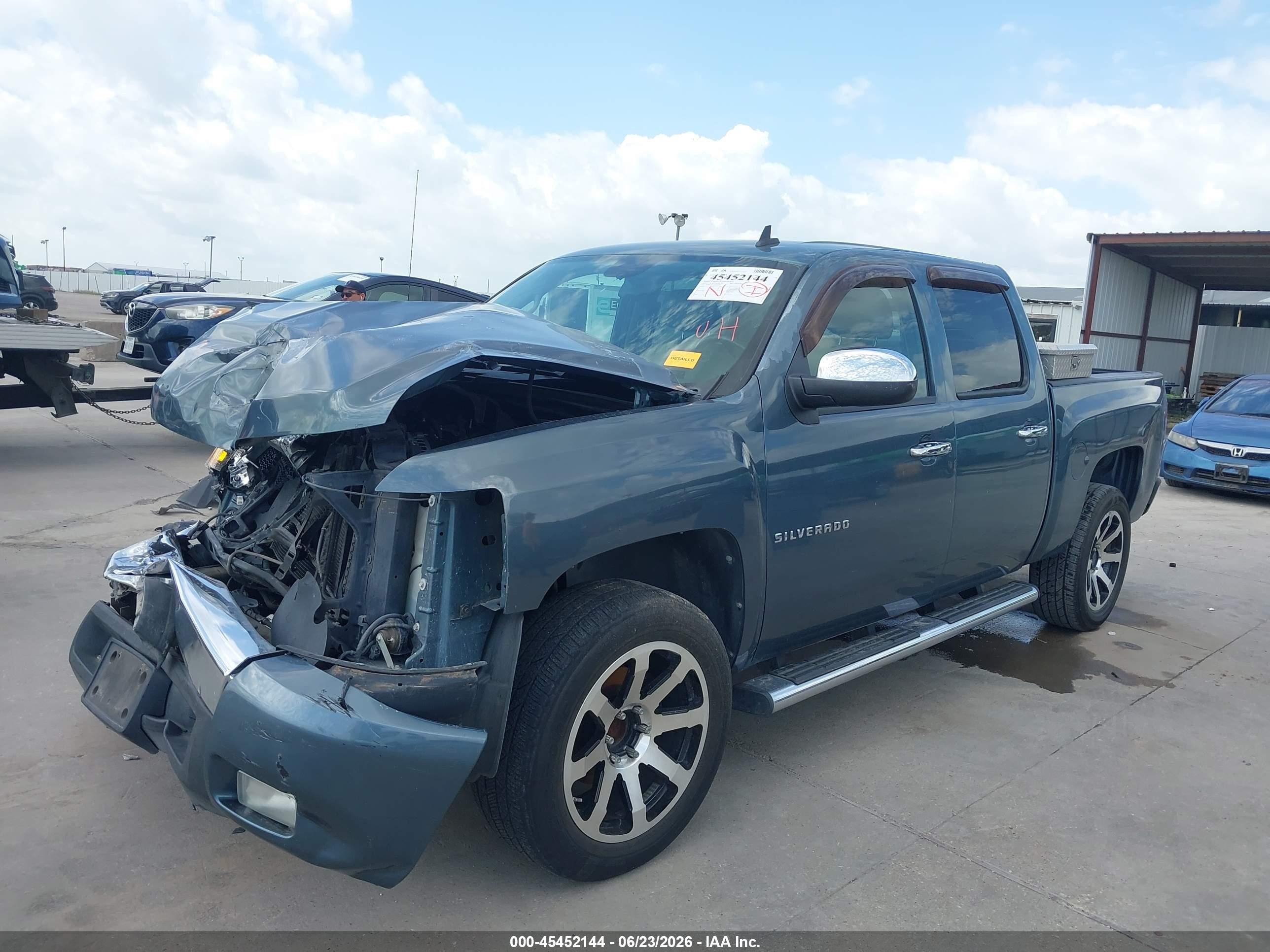 2010 Chevrolet Silverado 1500 Lt Blue vin: 3GCRCSE04AG223769