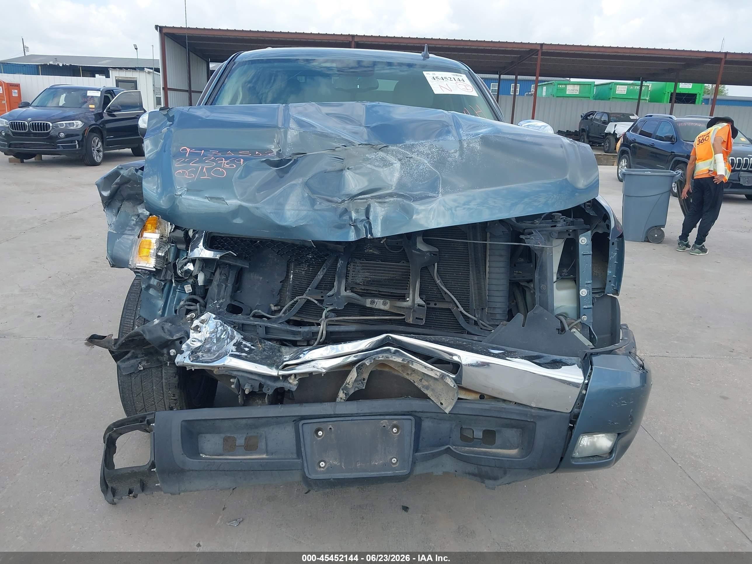 2010 Chevrolet Silverado 1500 Lt Blue vin: 3GCRCSE04AG223769