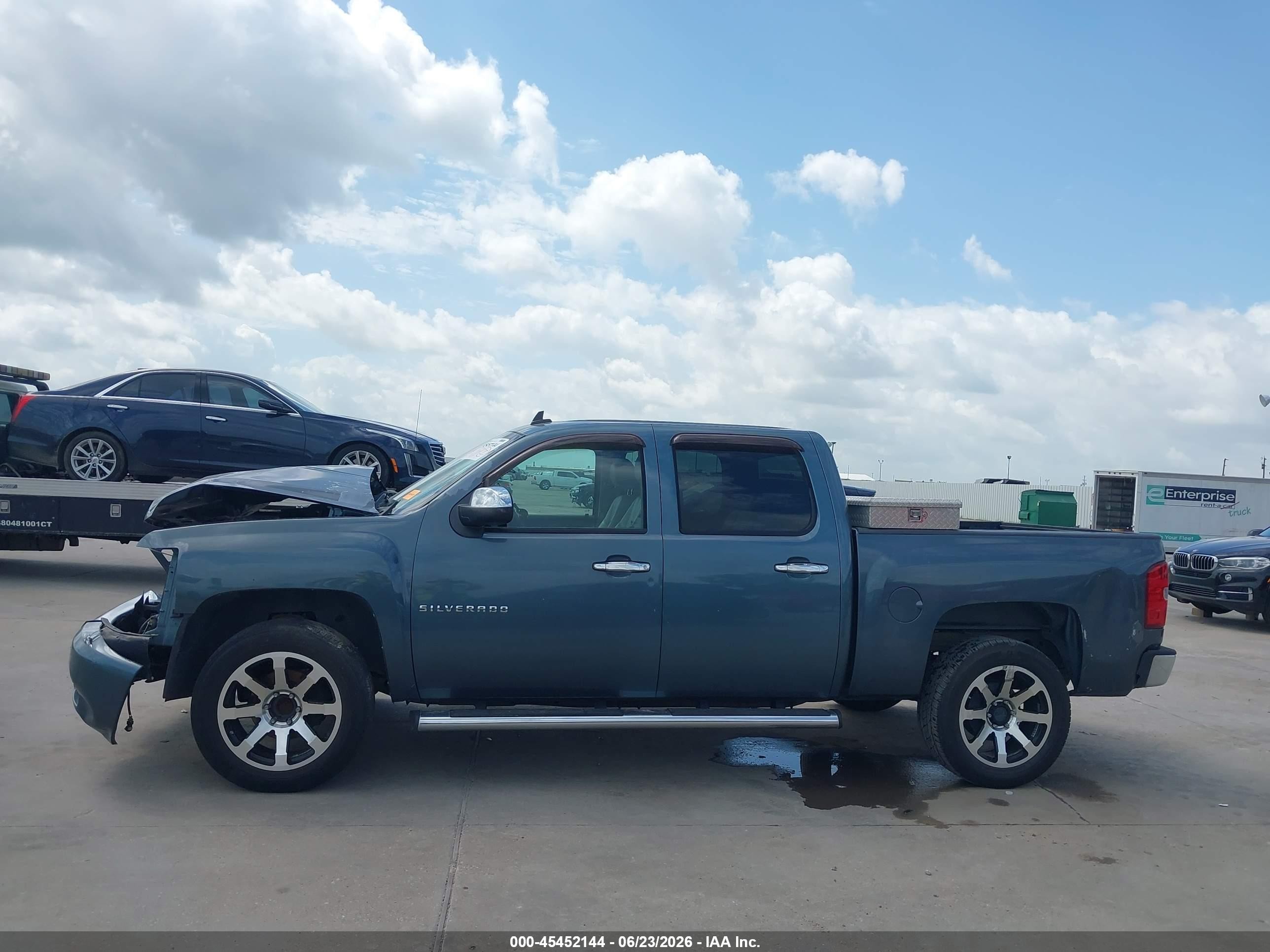 2010 Chevrolet Silverado 1500 Lt Blue vin: 3GCRCSE04AG223769