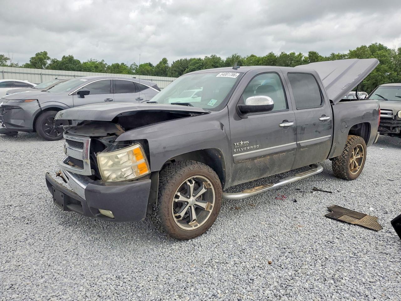 2010 Chevrolet Silverado C1500 Lt Gray vin: 3GCRCSE04AG284989