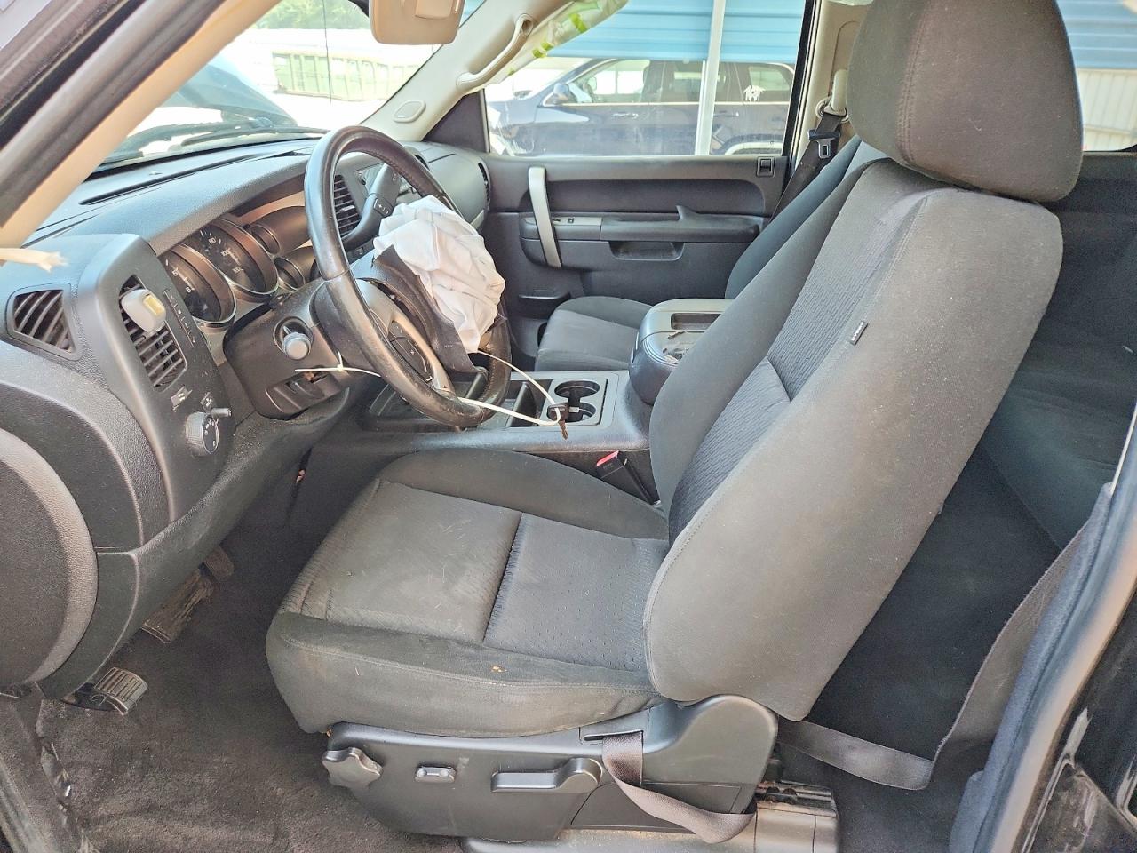2010 Chevrolet Silverado C1500 Lt Black vin: 3GCRCSE05AG148239
