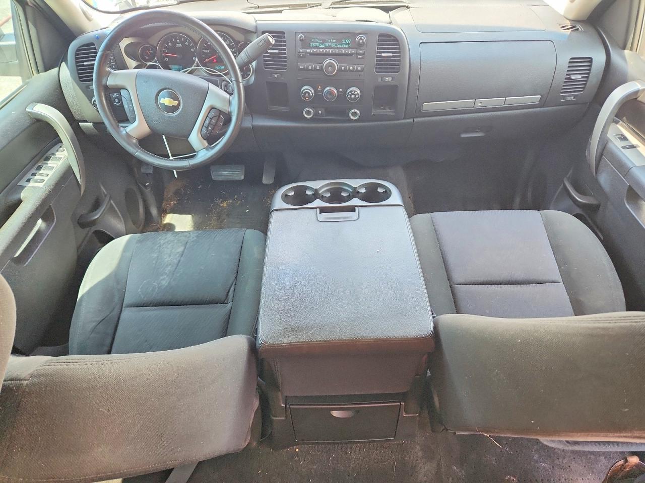 2010 Chevrolet Silverado C1500 Lt White vin: 3GCRCSE05AG221934