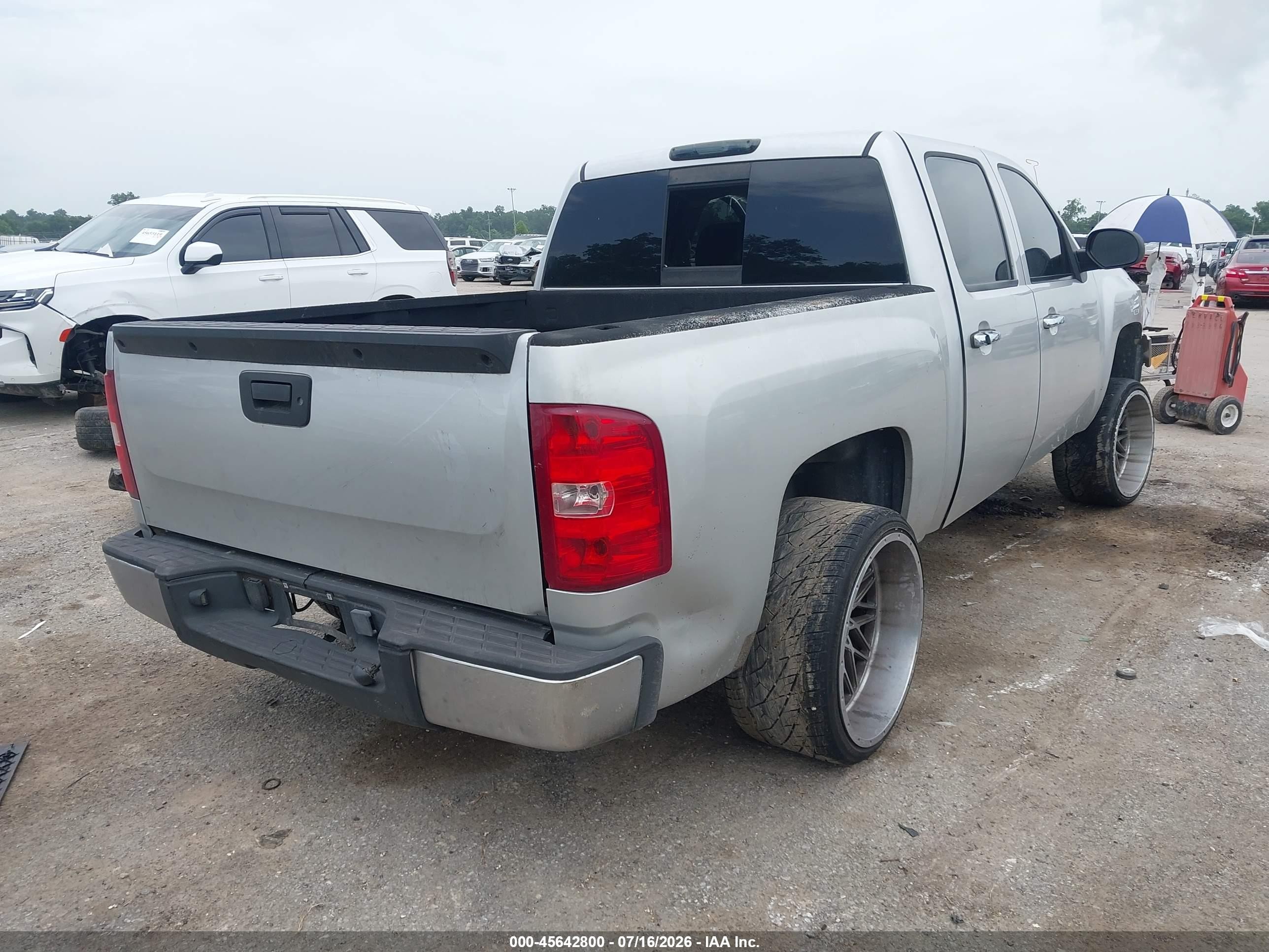2010 Chevrolet Silverado 1500 Lt Silver vin: 3GCRCSE05AG263603