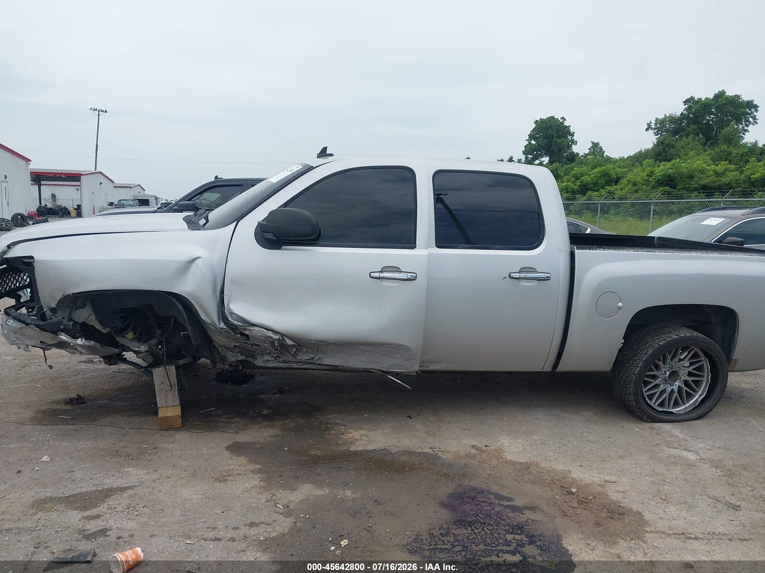 2010 Chevrolet Silverado 1500 Lt Silver vin: 3GCRCSE05AG263603