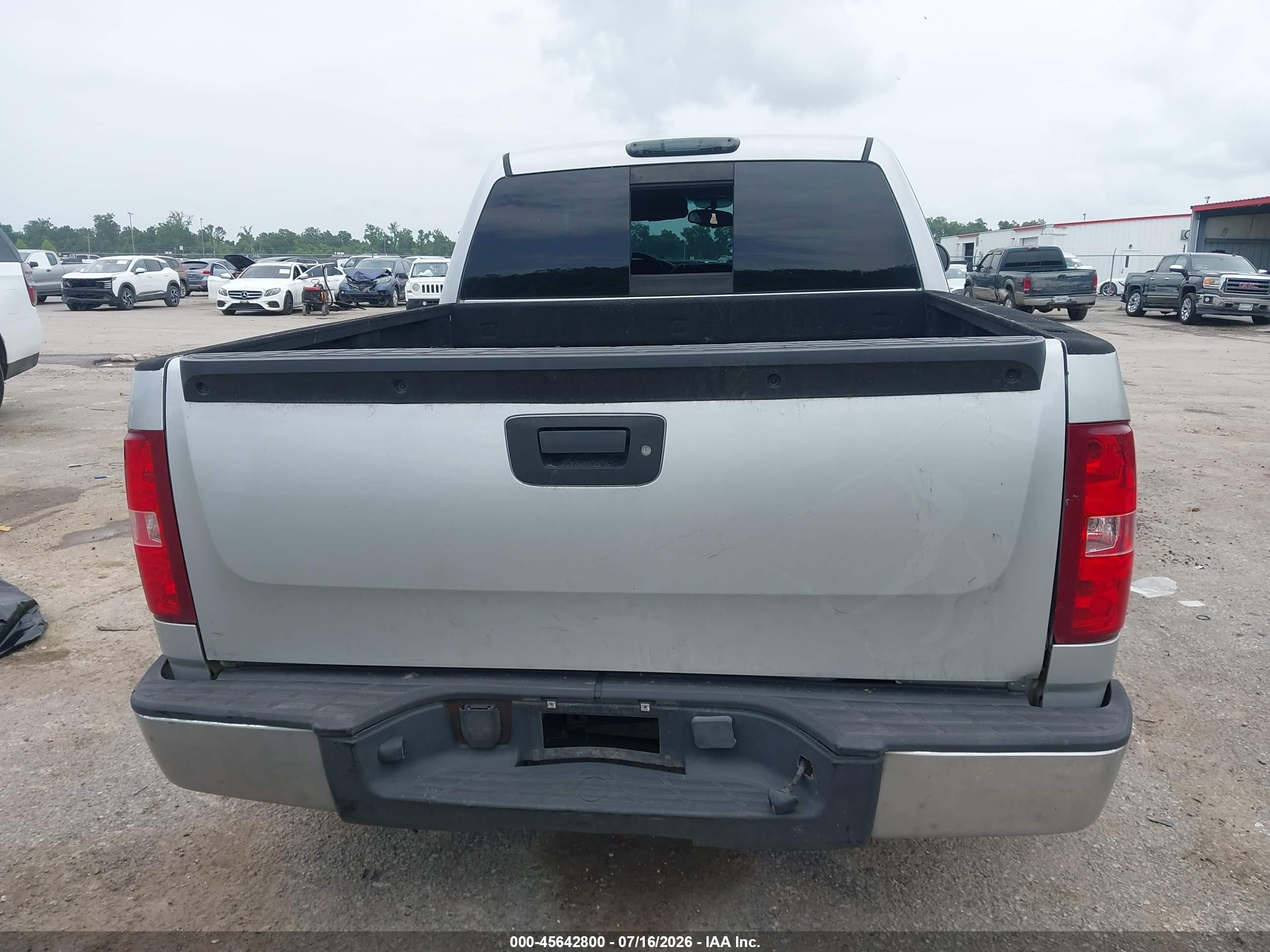 2010 Chevrolet Silverado 1500 Lt Silver vin: 3GCRCSE05AG263603
