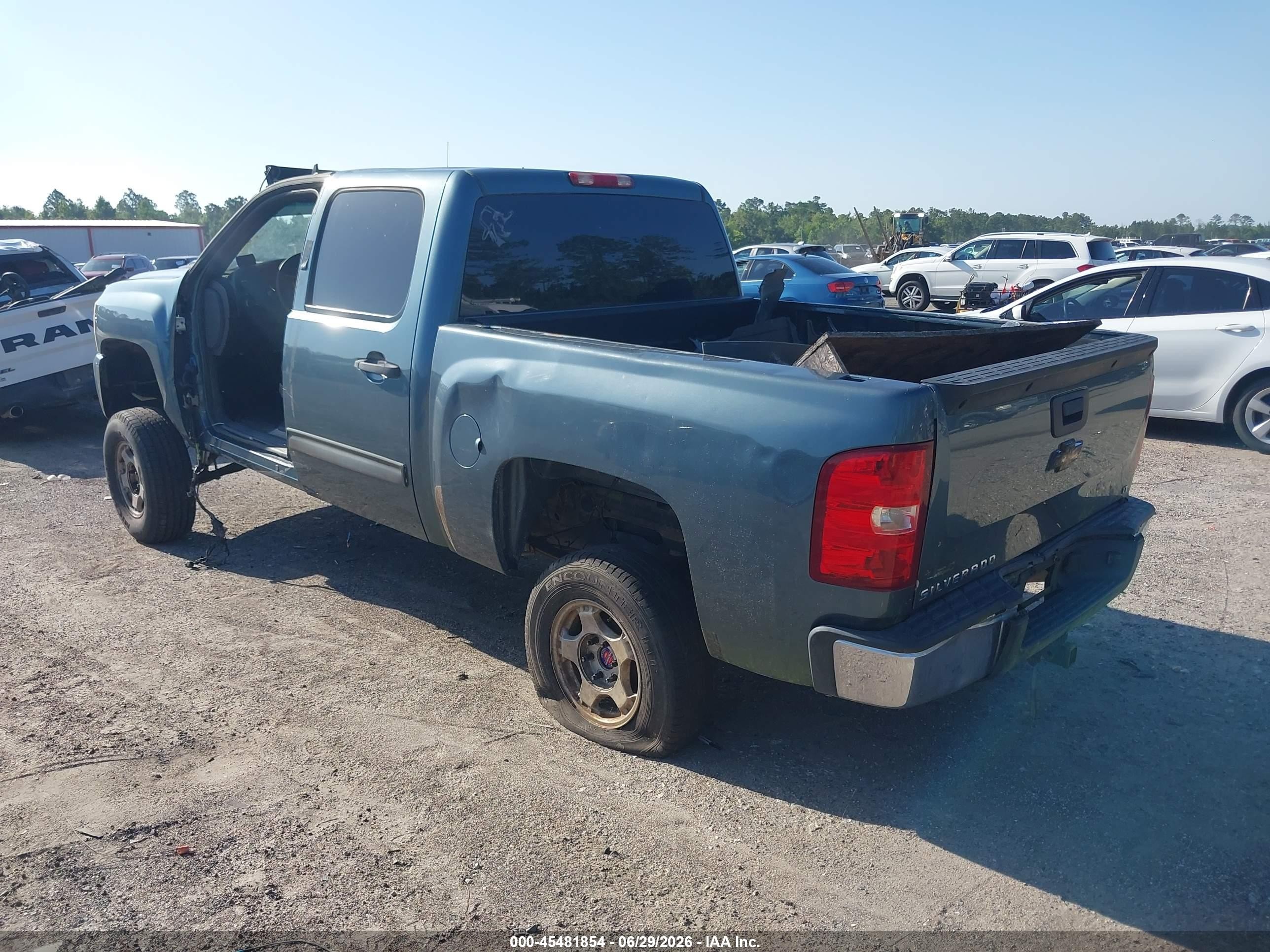 2010 Chevrolet Silverado 1500 Lt Light Blue vin: 3GCRCSE06AG154602
