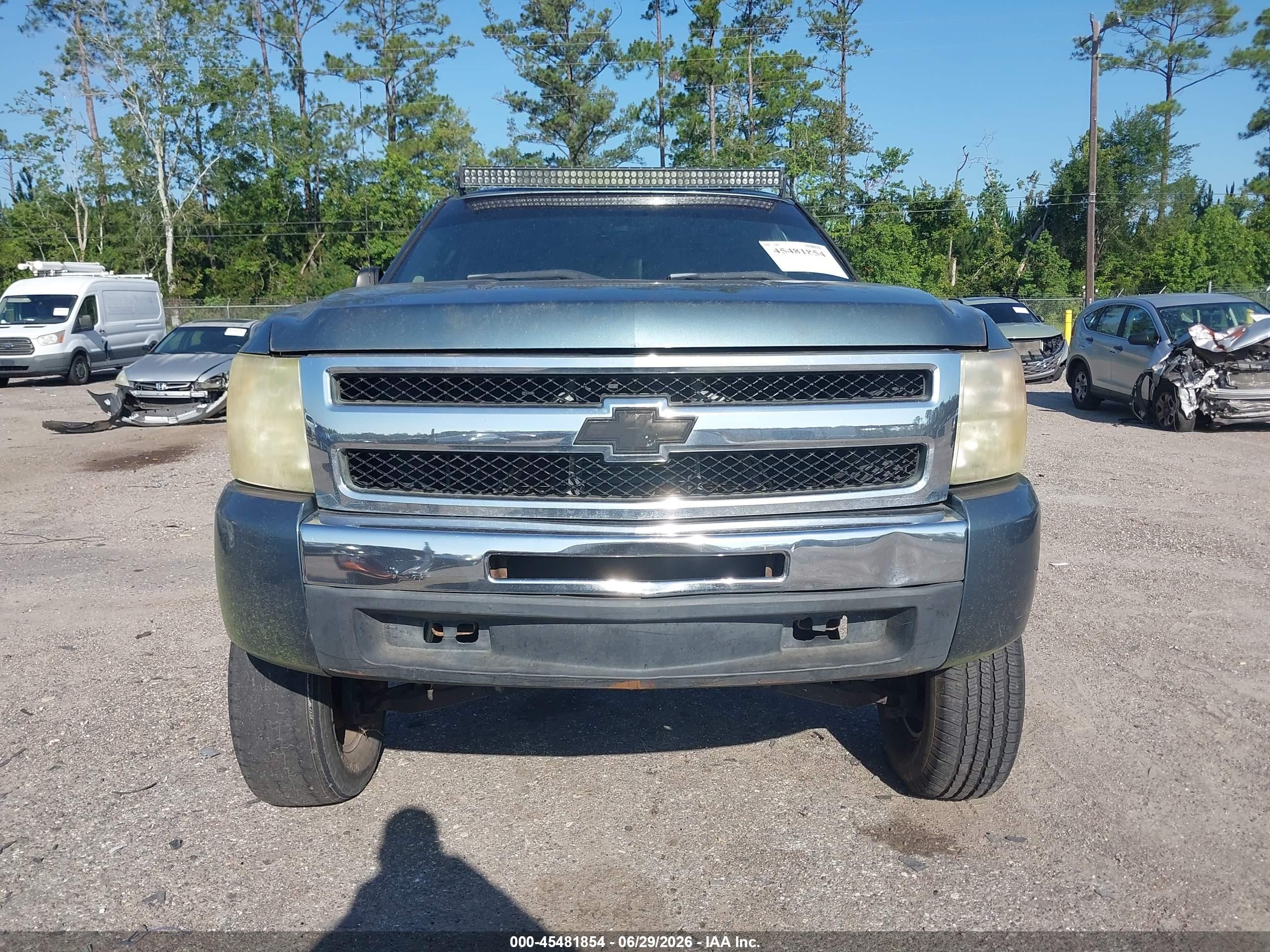 2010 Chevrolet Silverado 1500 Lt Light Blue vin: 3GCRCSE06AG154602