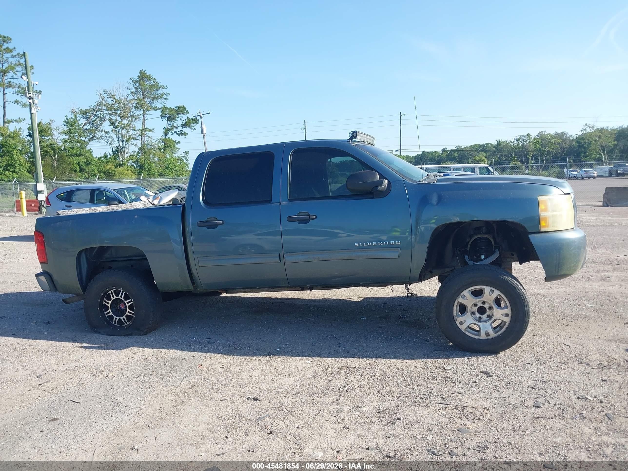 2010 Chevrolet Silverado 1500 Lt Light Blue vin: 3GCRCSE06AG154602