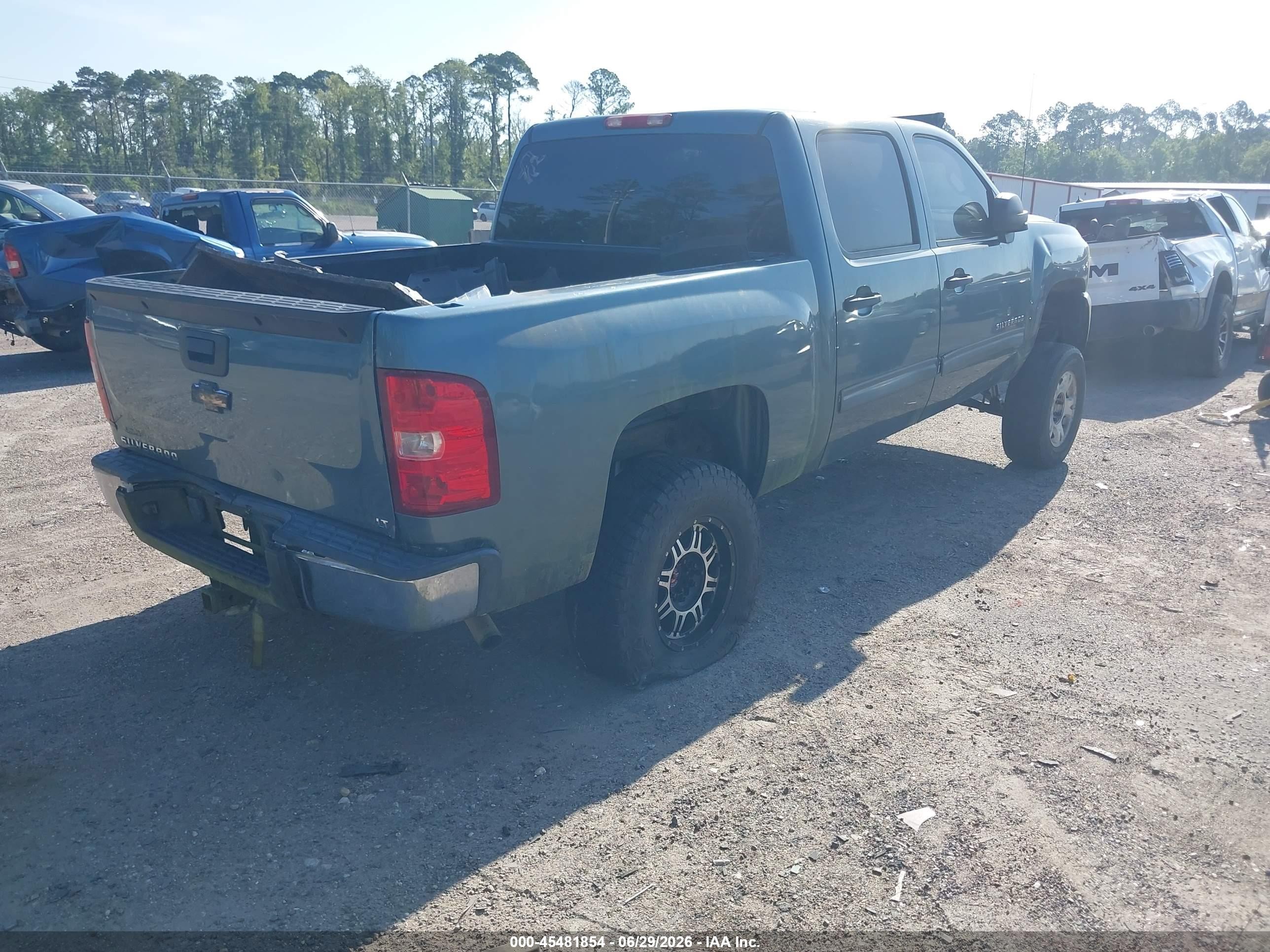 2010 Chevrolet Silverado 1500 Lt Light Blue vin: 3GCRCSE06AG154602