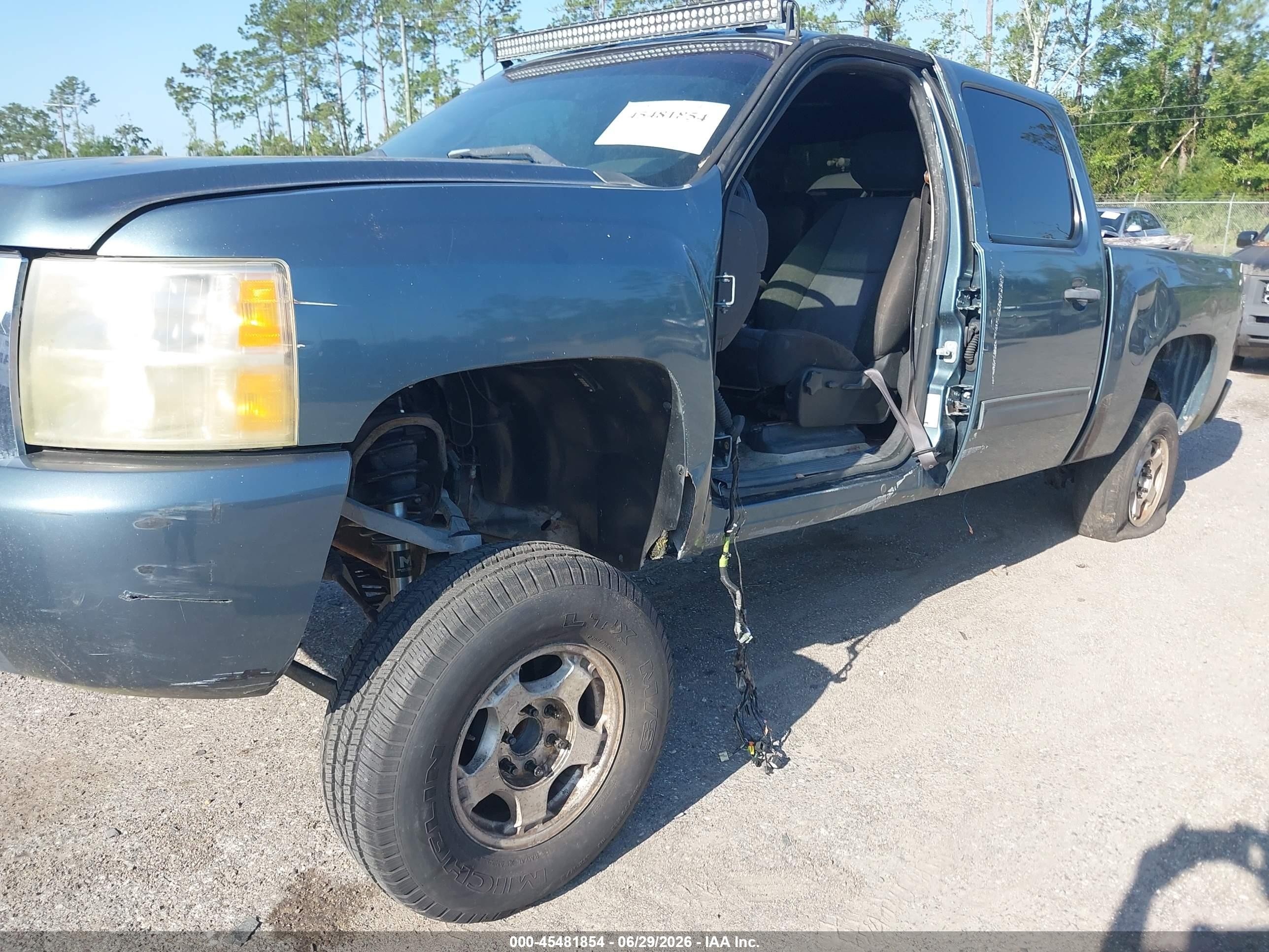2010 Chevrolet Silverado 1500 Lt Light Blue vin: 3GCRCSE06AG154602