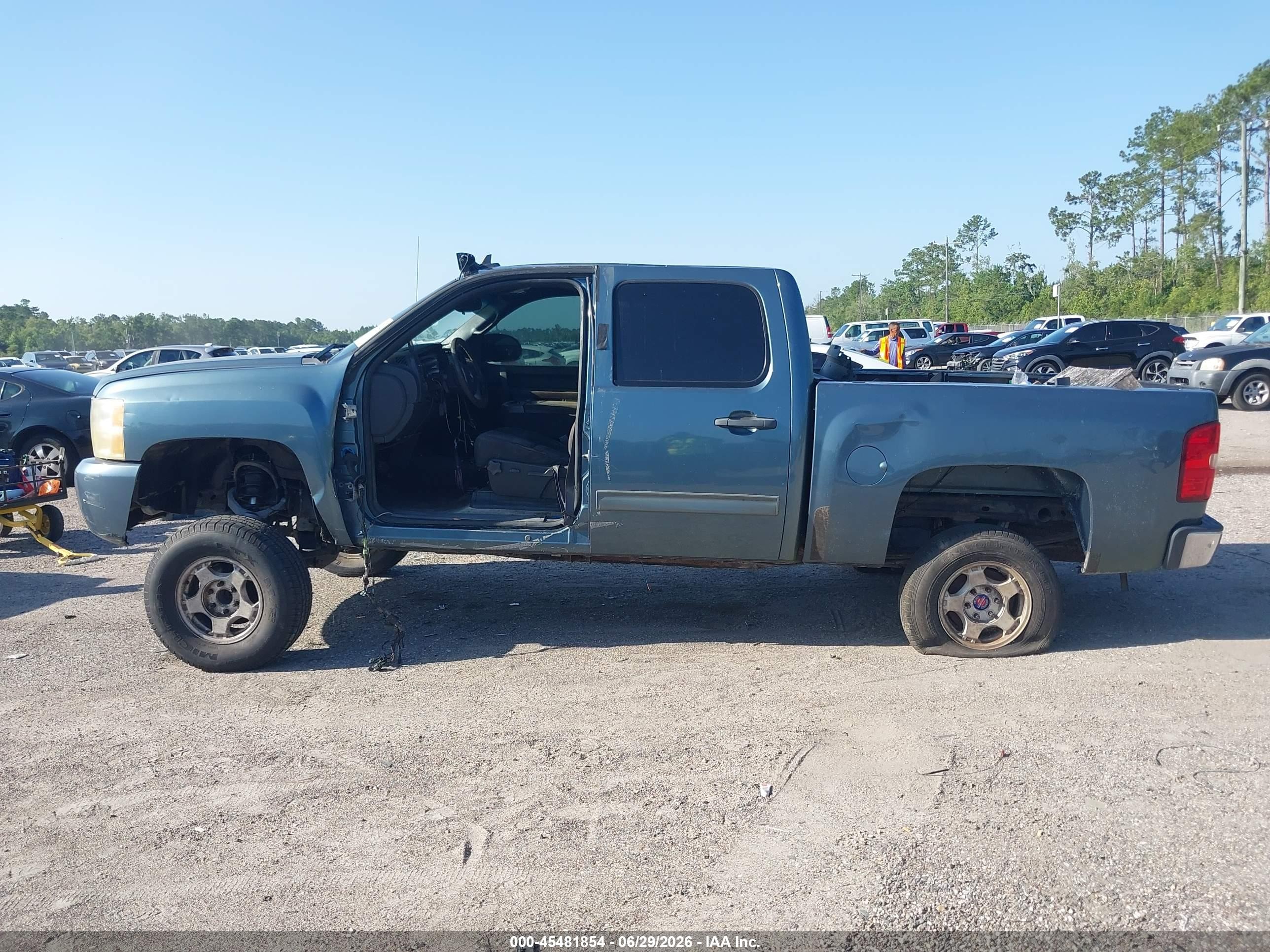 2010 Chevrolet Silverado 1500 Lt Light Blue vin: 3GCRCSE06AG154602