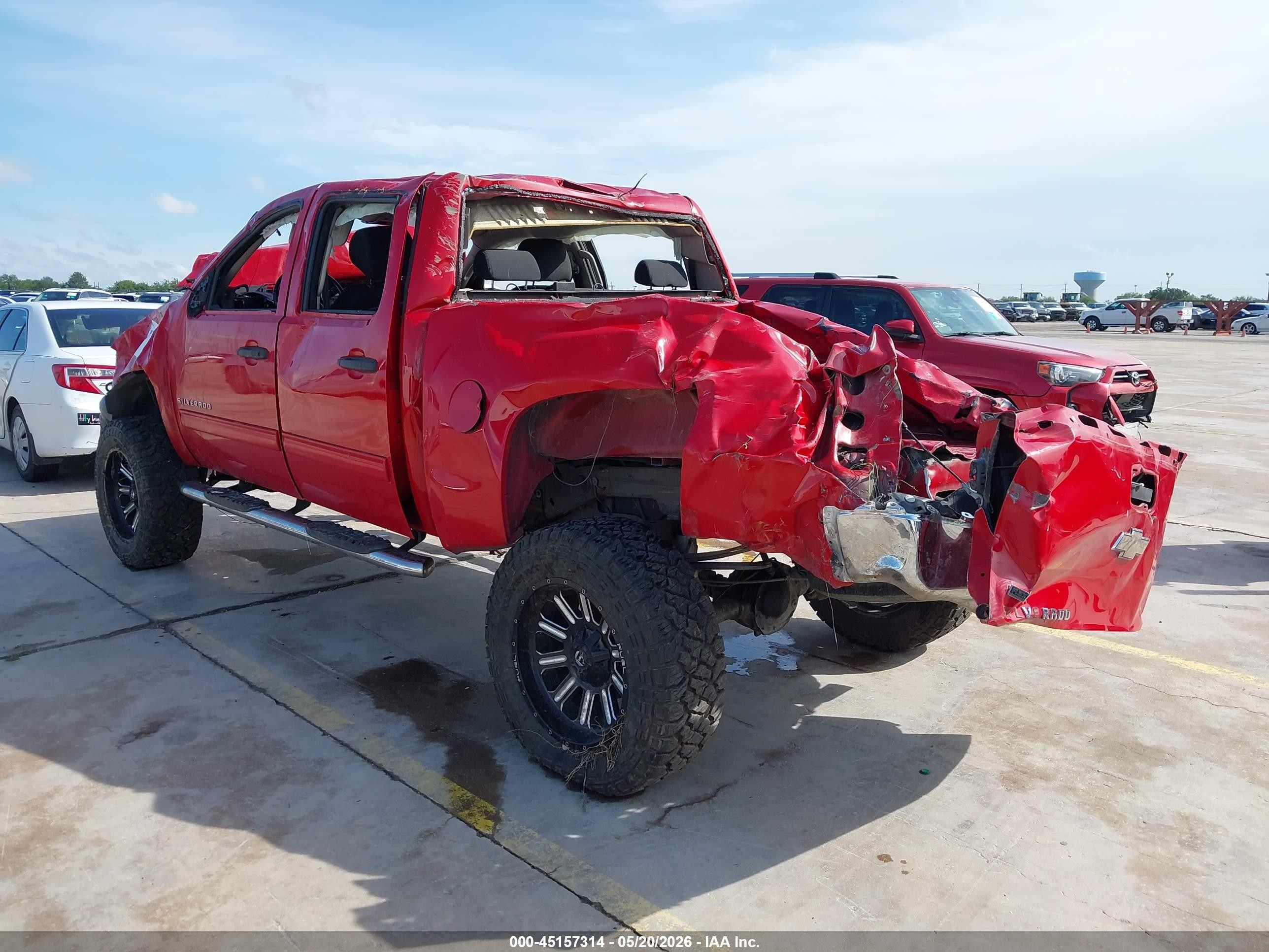 2010 Chevrolet Silverado 1500 Lt Red vin: 3GCRCSE07AG126808