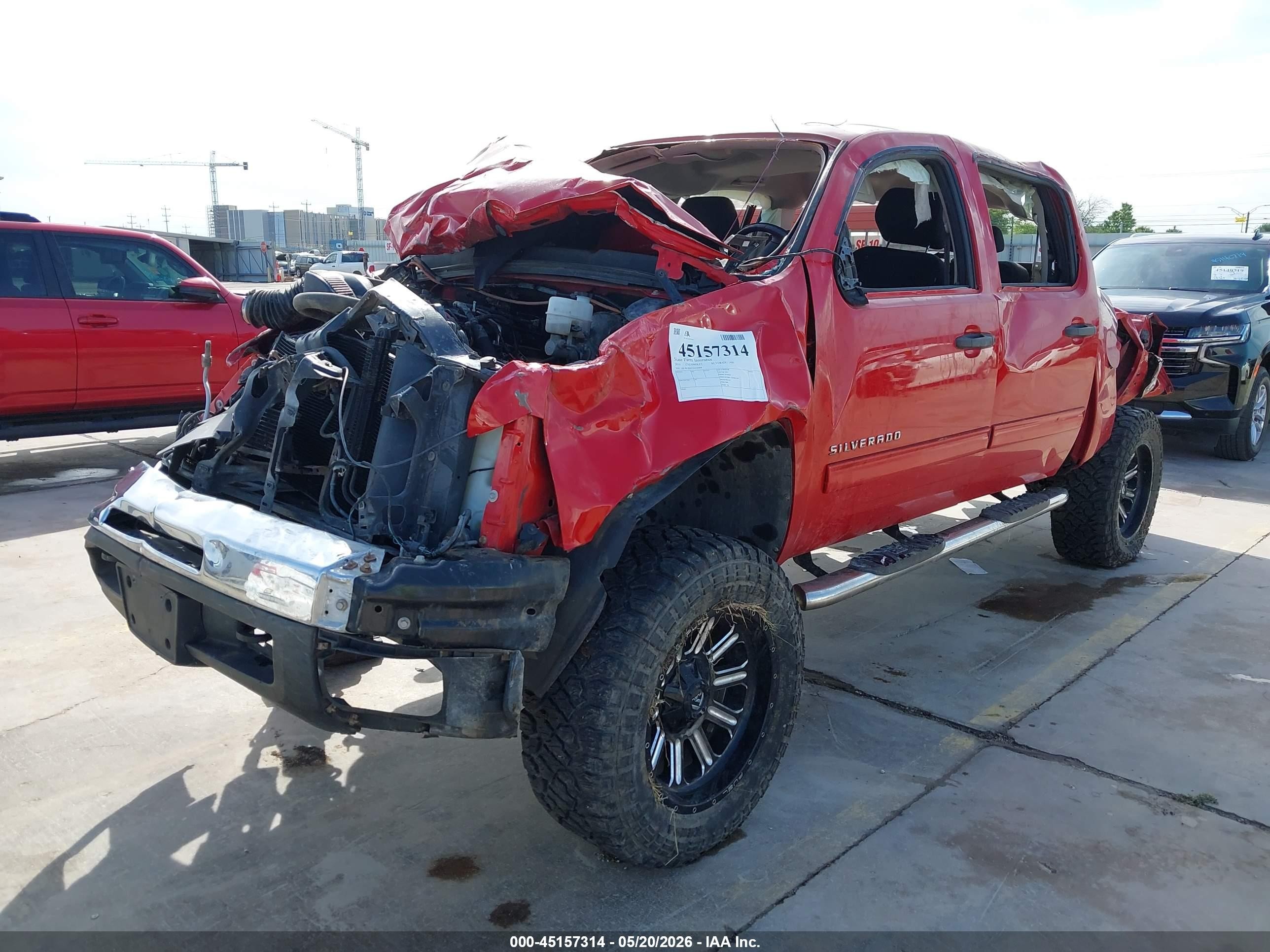2010 Chevrolet Silverado 1500 Lt Red vin: 3GCRCSE07AG126808