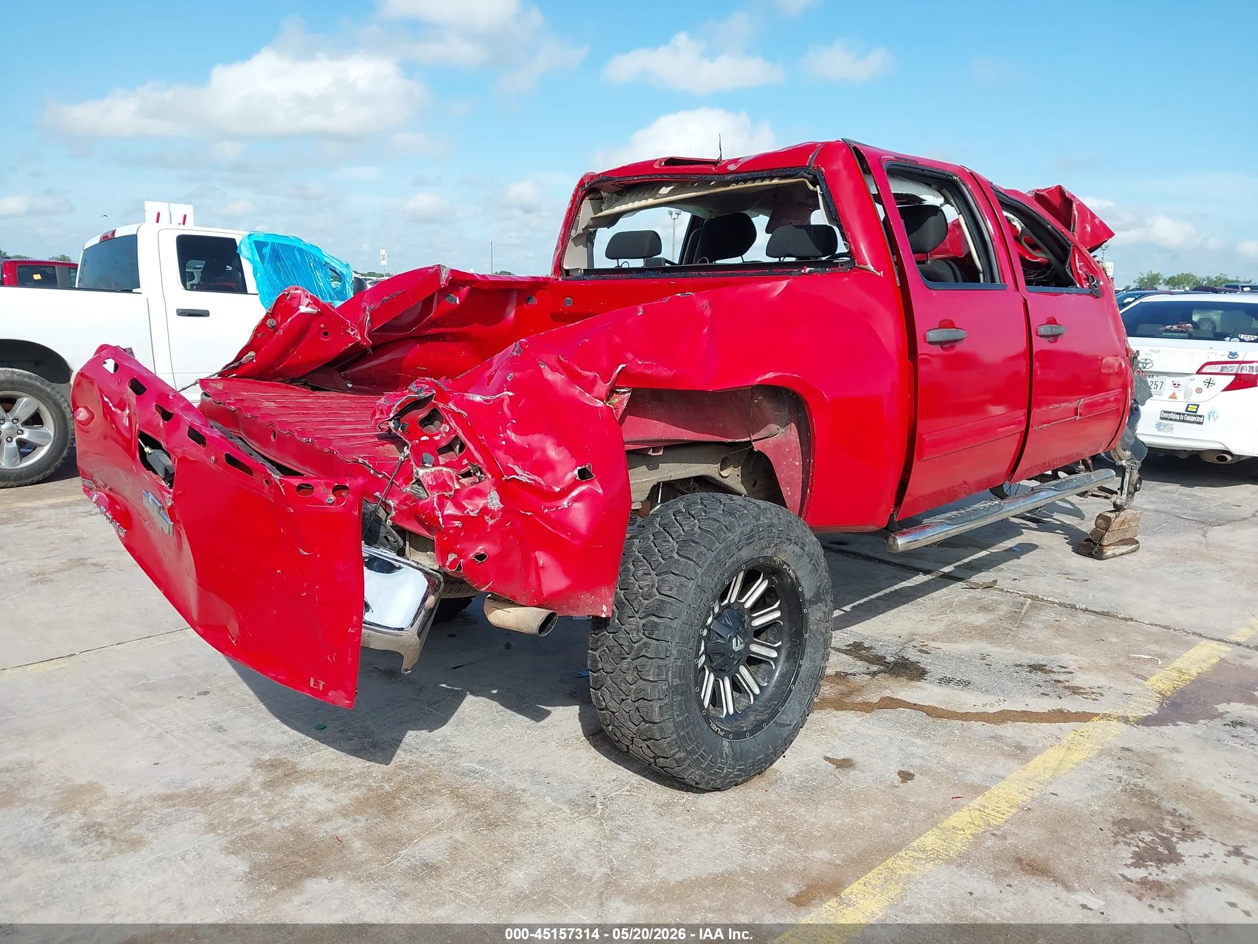 2010 Chevrolet Silverado 1500 Lt Red vin: 3GCRCSE07AG126808