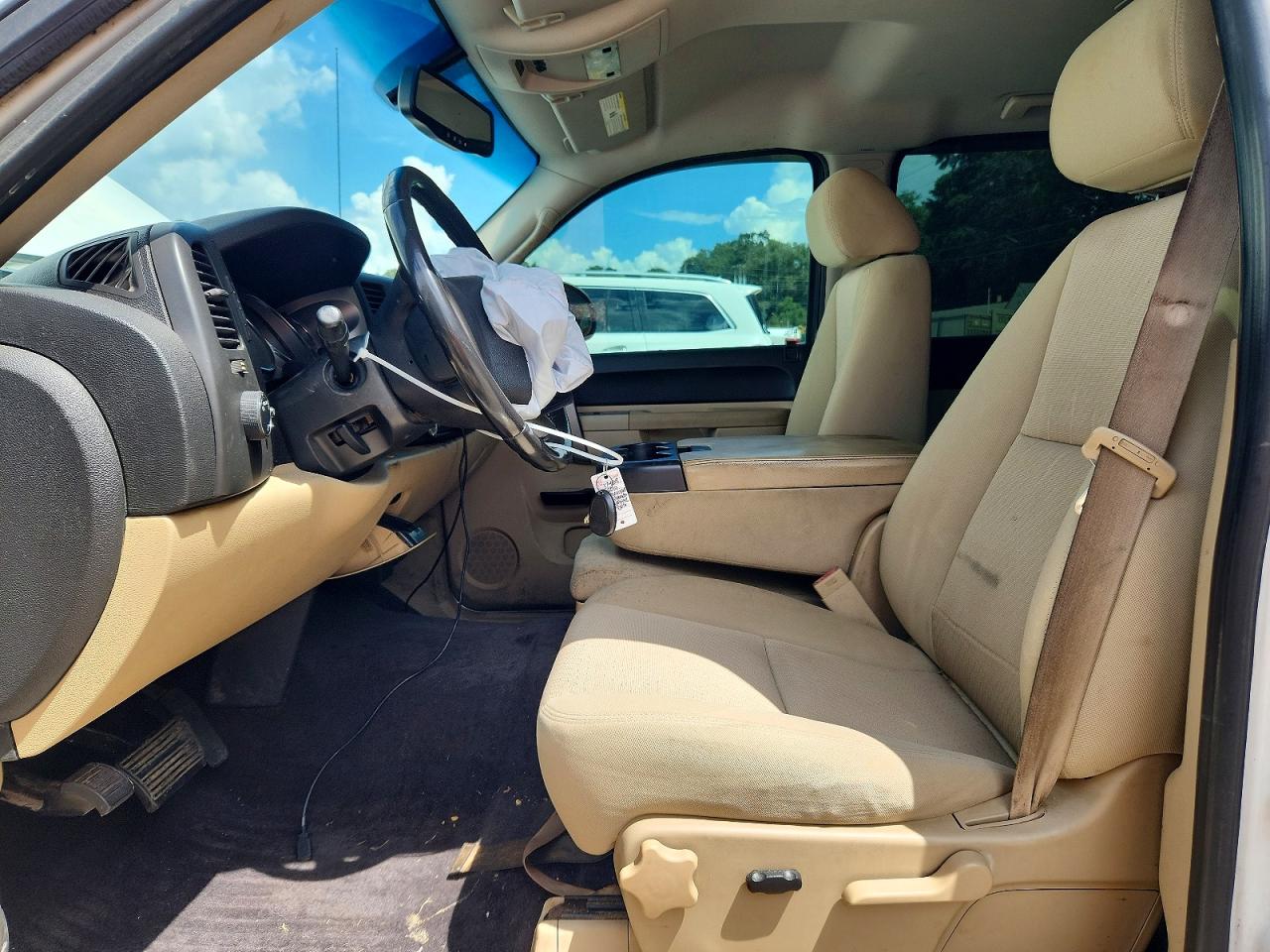 2010 Chevrolet Silverado C1500 Lt White vin: 3GCRCSE07AG295789