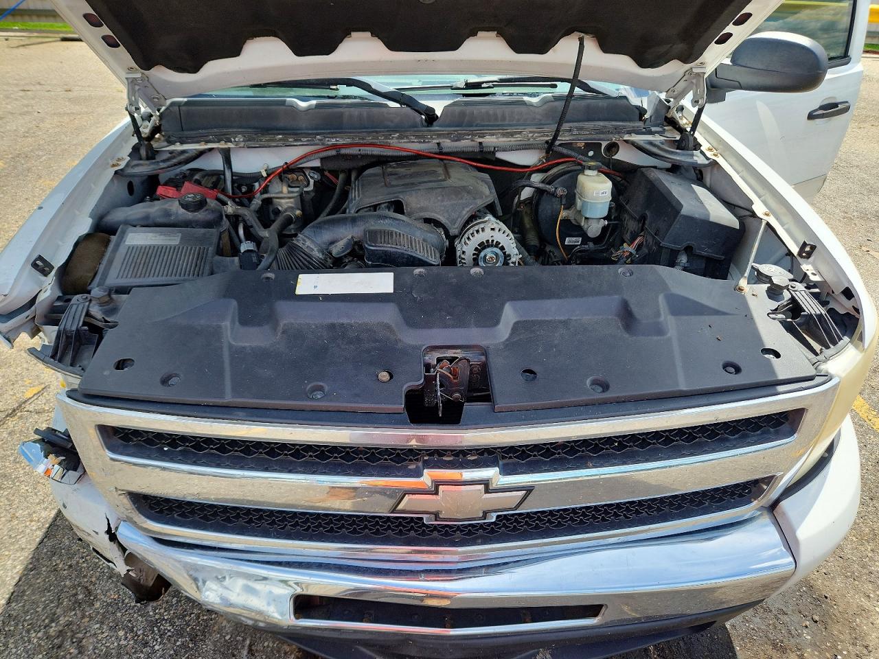 2010 Chevrolet Silverado C1500 Lt White vin: 3GCRCSE07AG295789