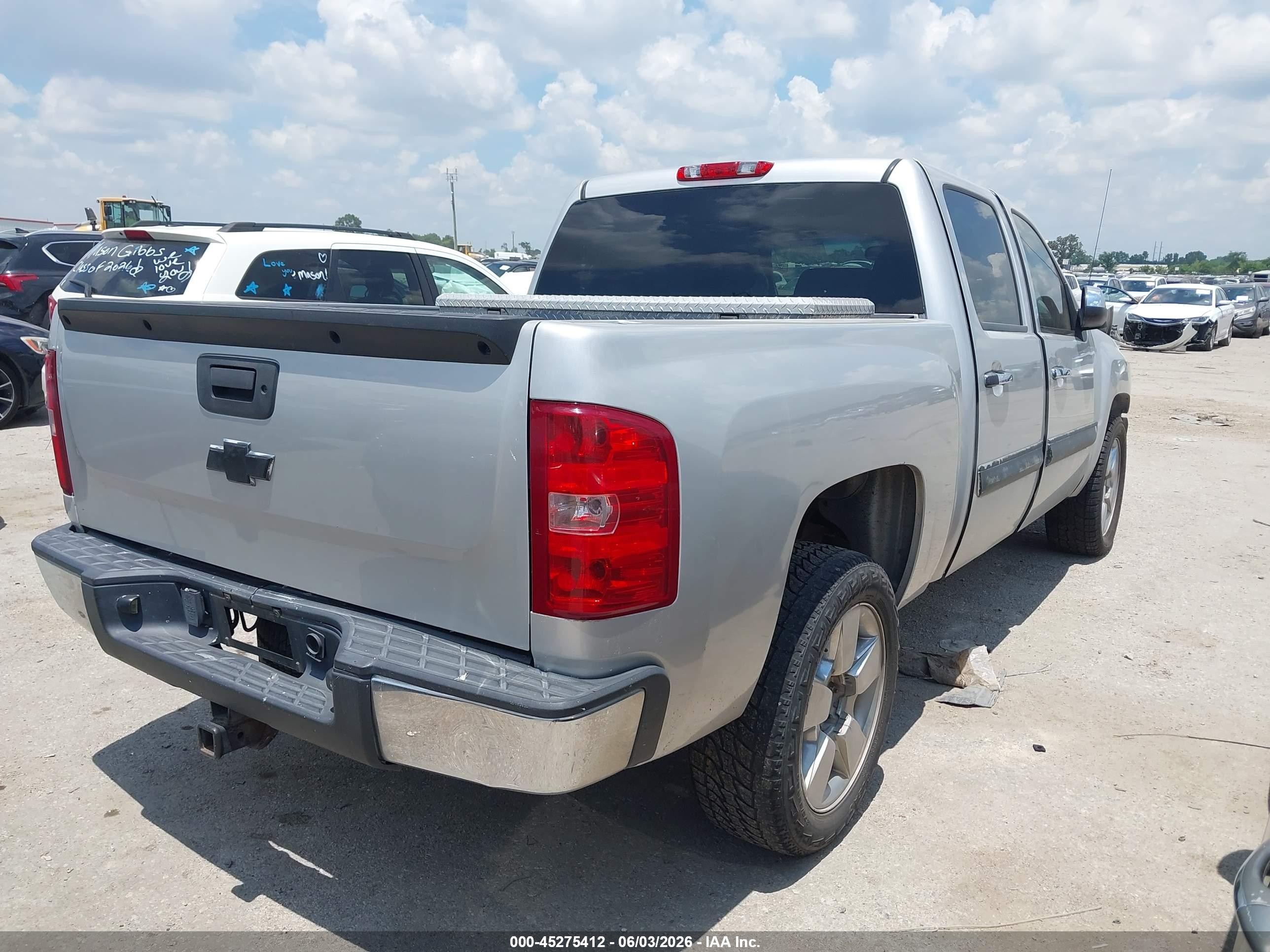 2010 Chevrolet Silverado 1500 Lt Silver vin: 3GCRCSE07AG299289